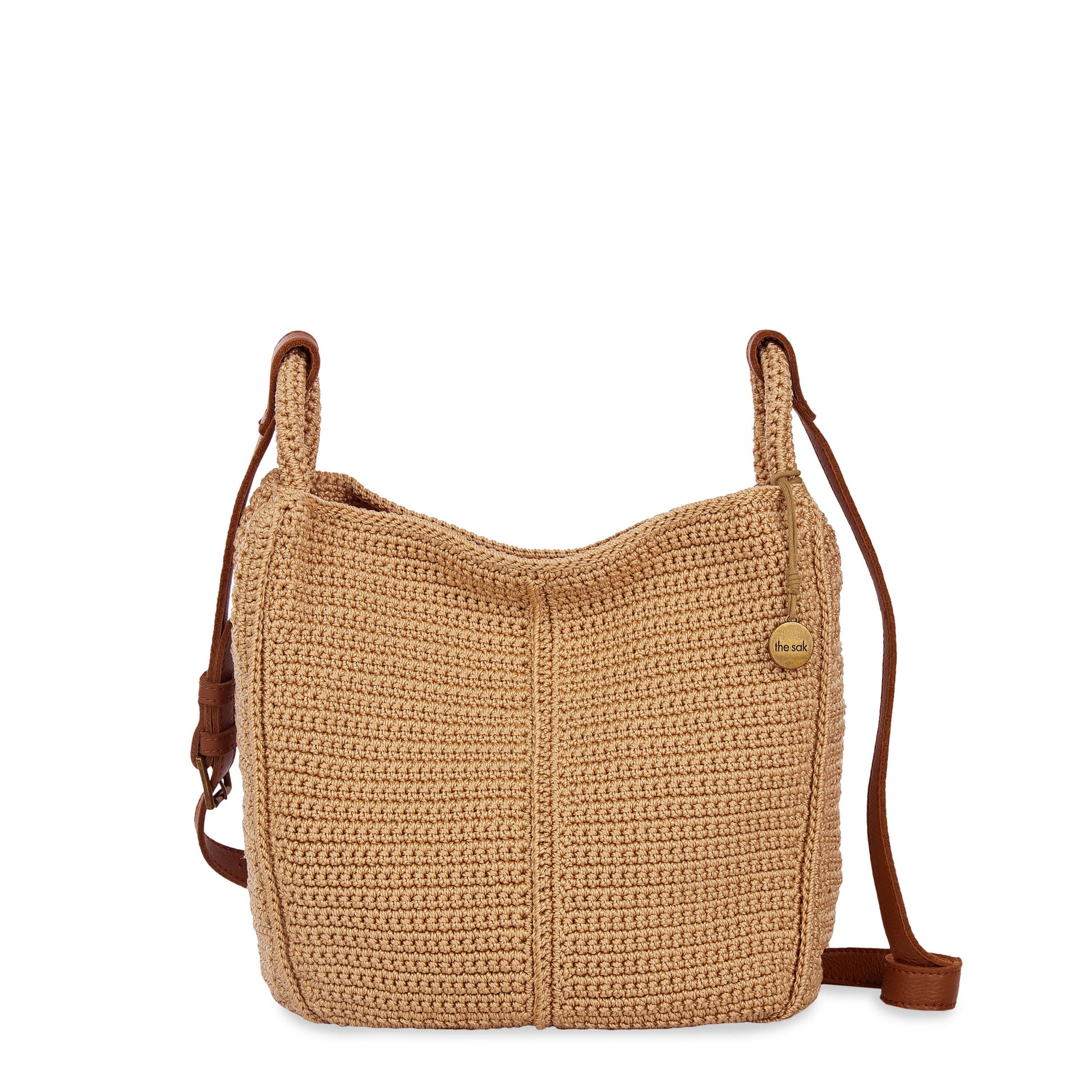 The Sak Los Feliz Slouchy Crossbody Crochet - |Bamboo|