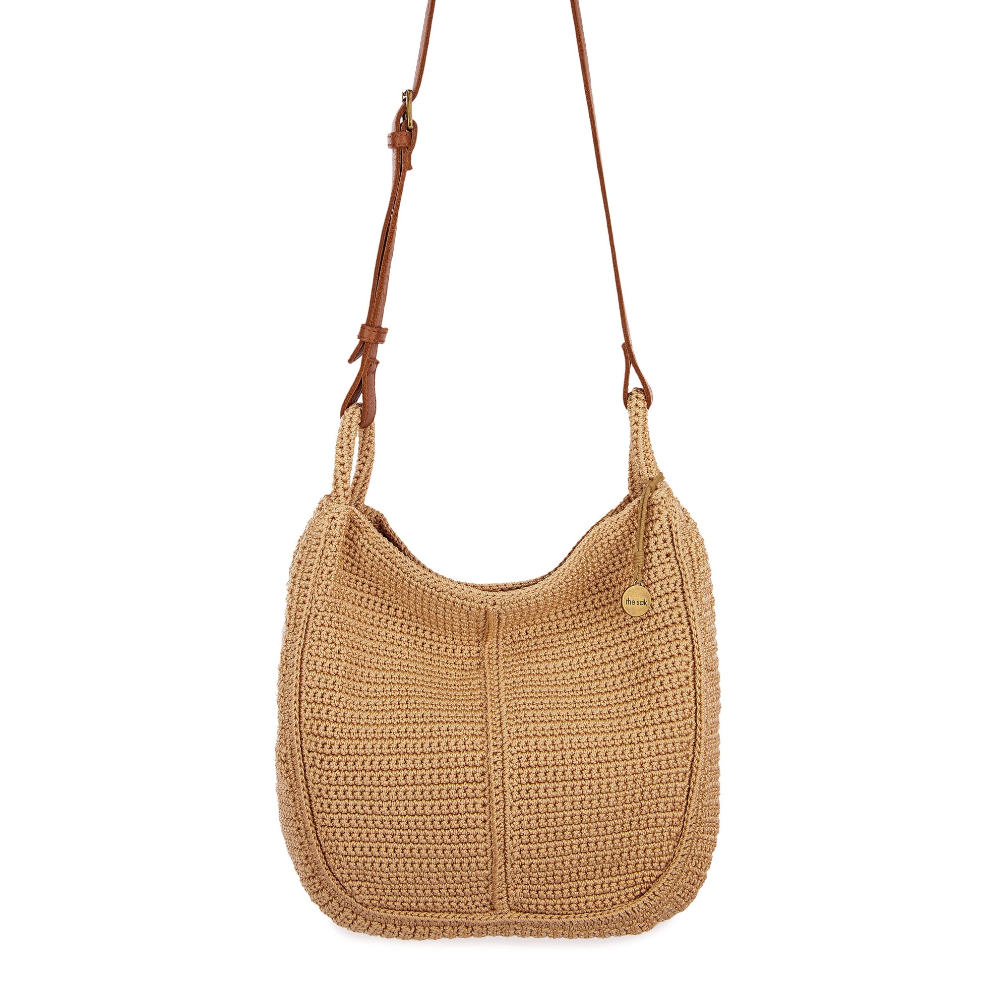 The Sak Los Feliz Slouchy Crossbody Crochet - |Bamboo|