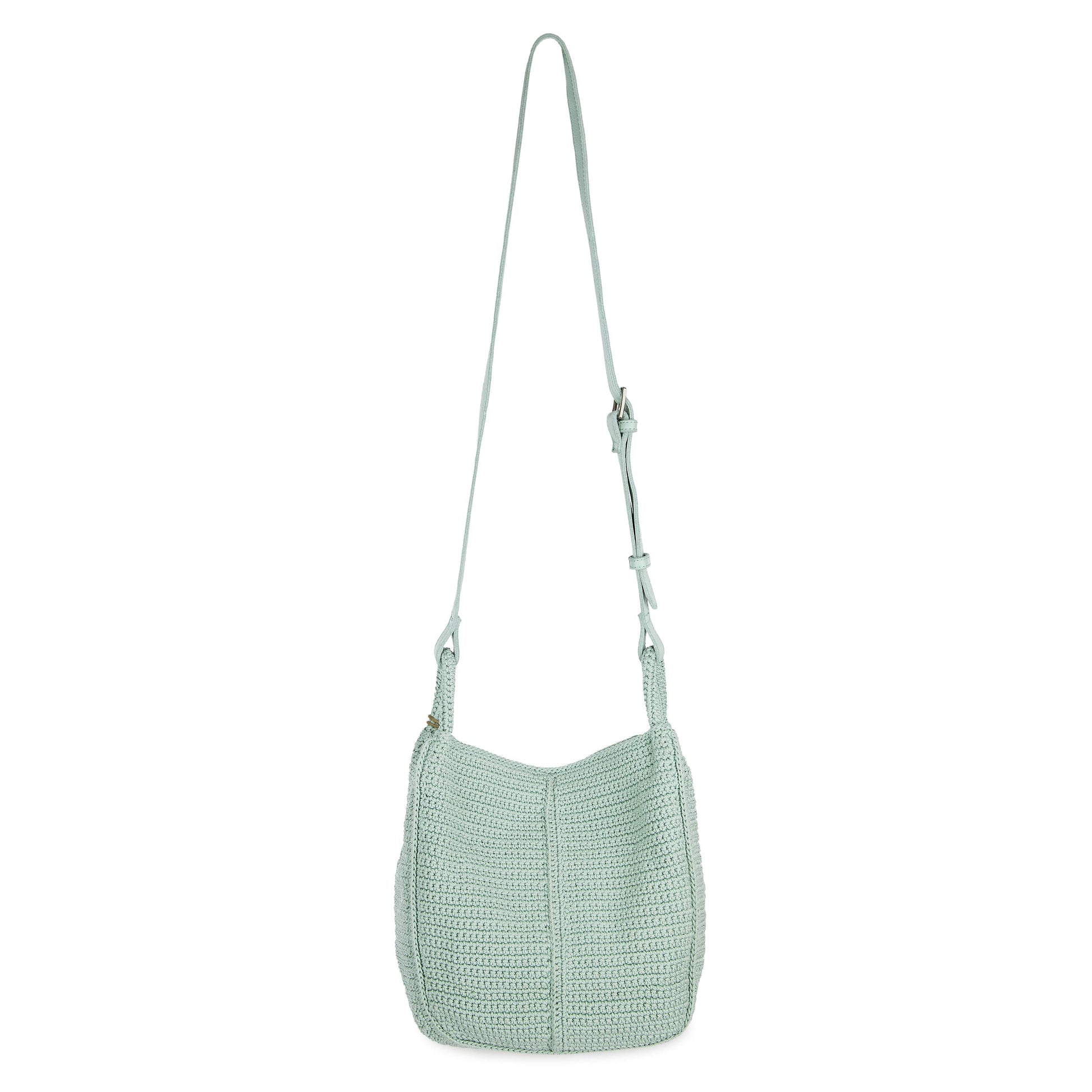 The Sak Los Feliz Slouchy Crossbody Crochet - |Aqua|