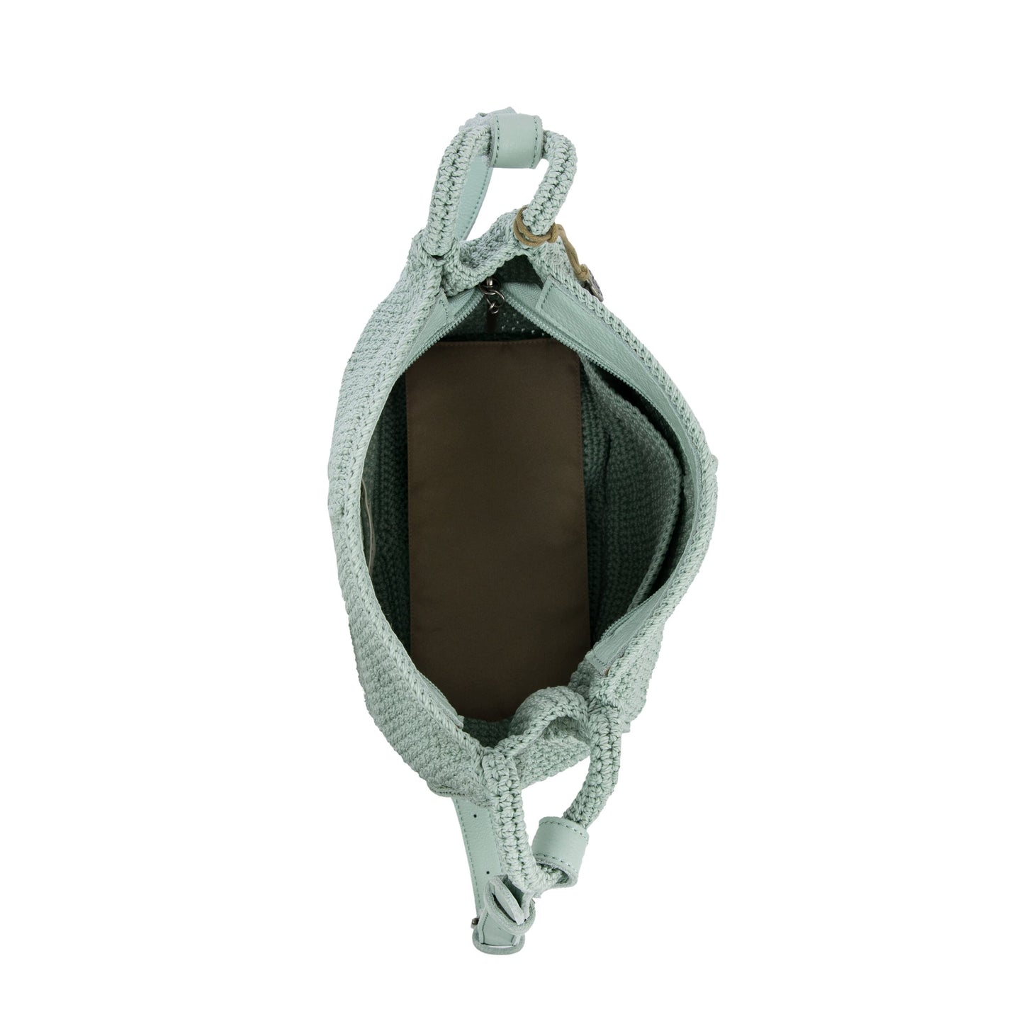 The Sak Los Feliz Slouchy Crossbody Crochet - |Aqua|