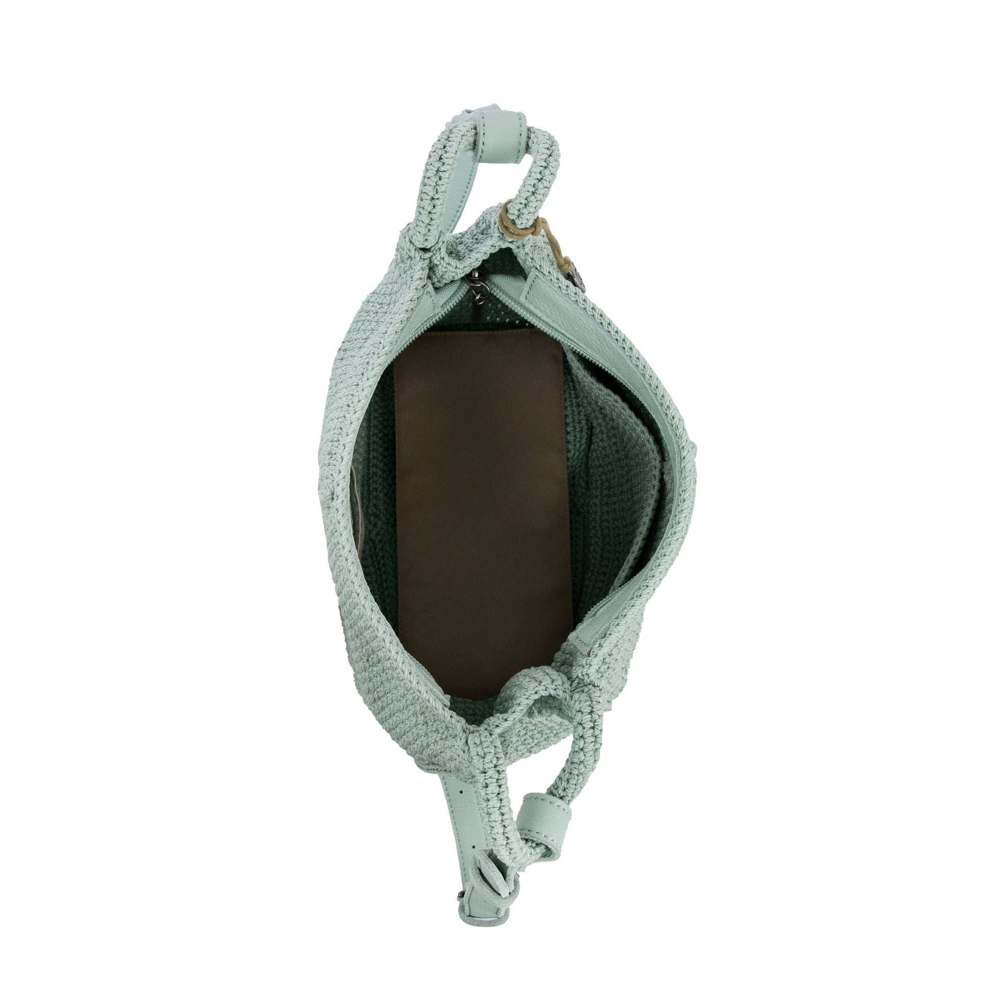 The Sak Los Feliz Slouchy Crossbody Crochet - |Aqua|
