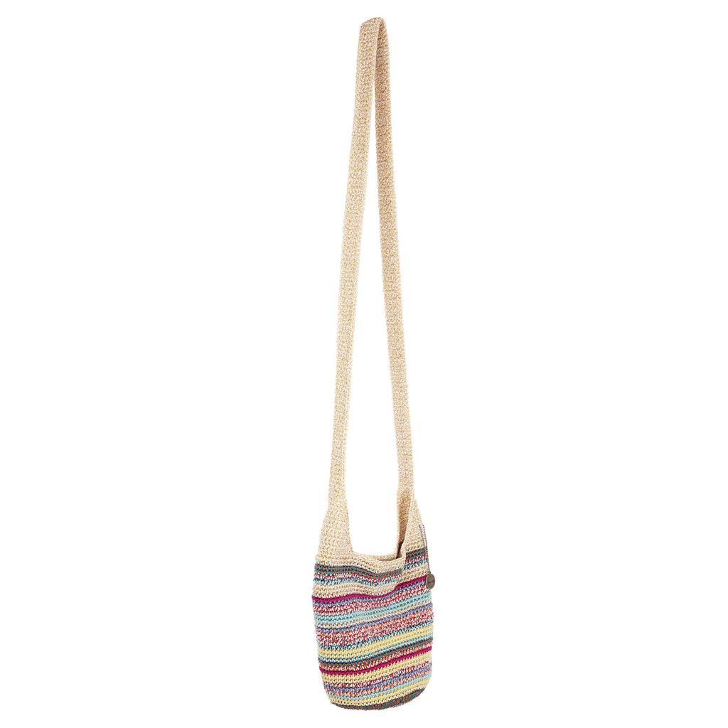 The Sak 121 Crossbody - Hand Crochet - Eden Stripe