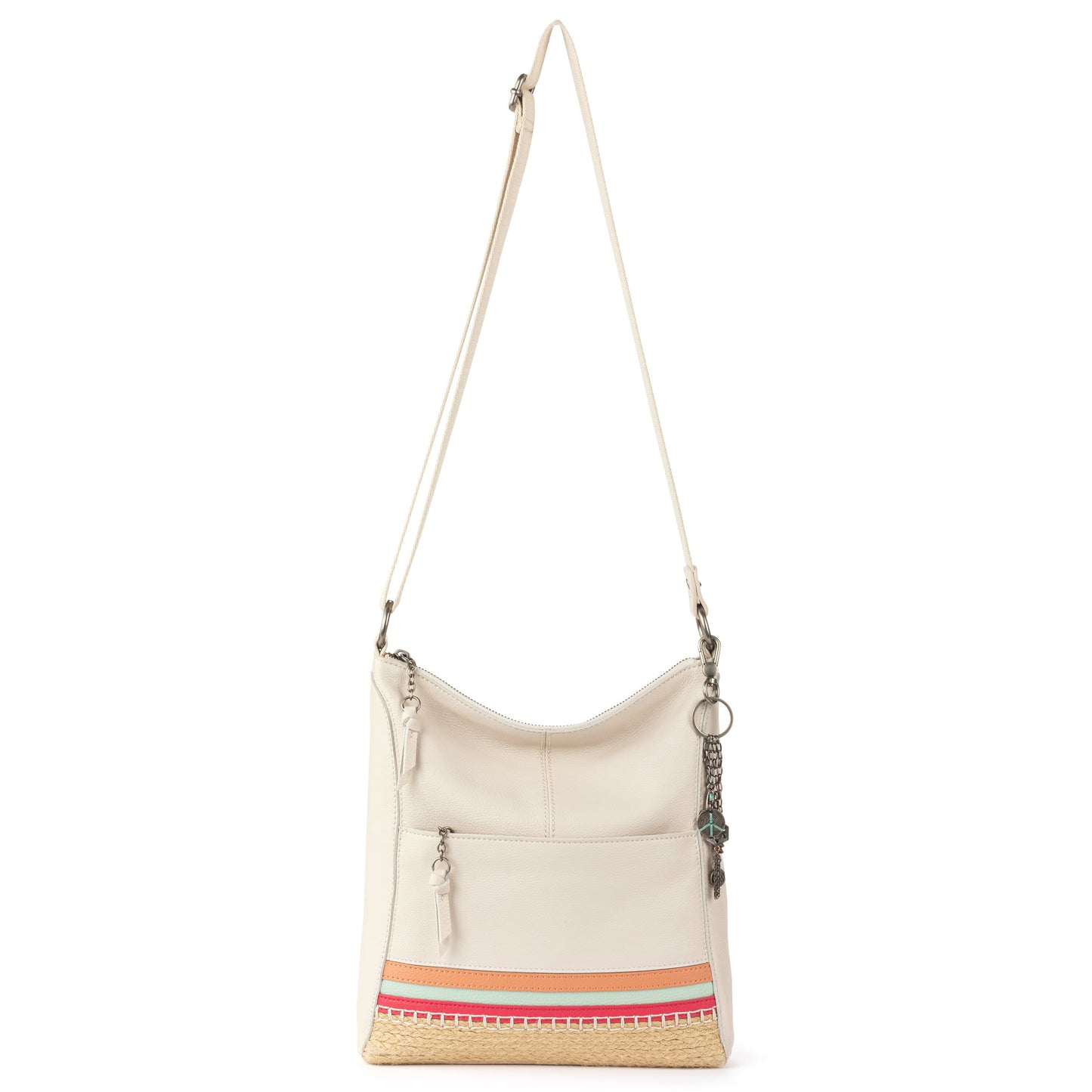 The Sak Lucia Crossbody Leather - |Vibrant Block Espadrille|