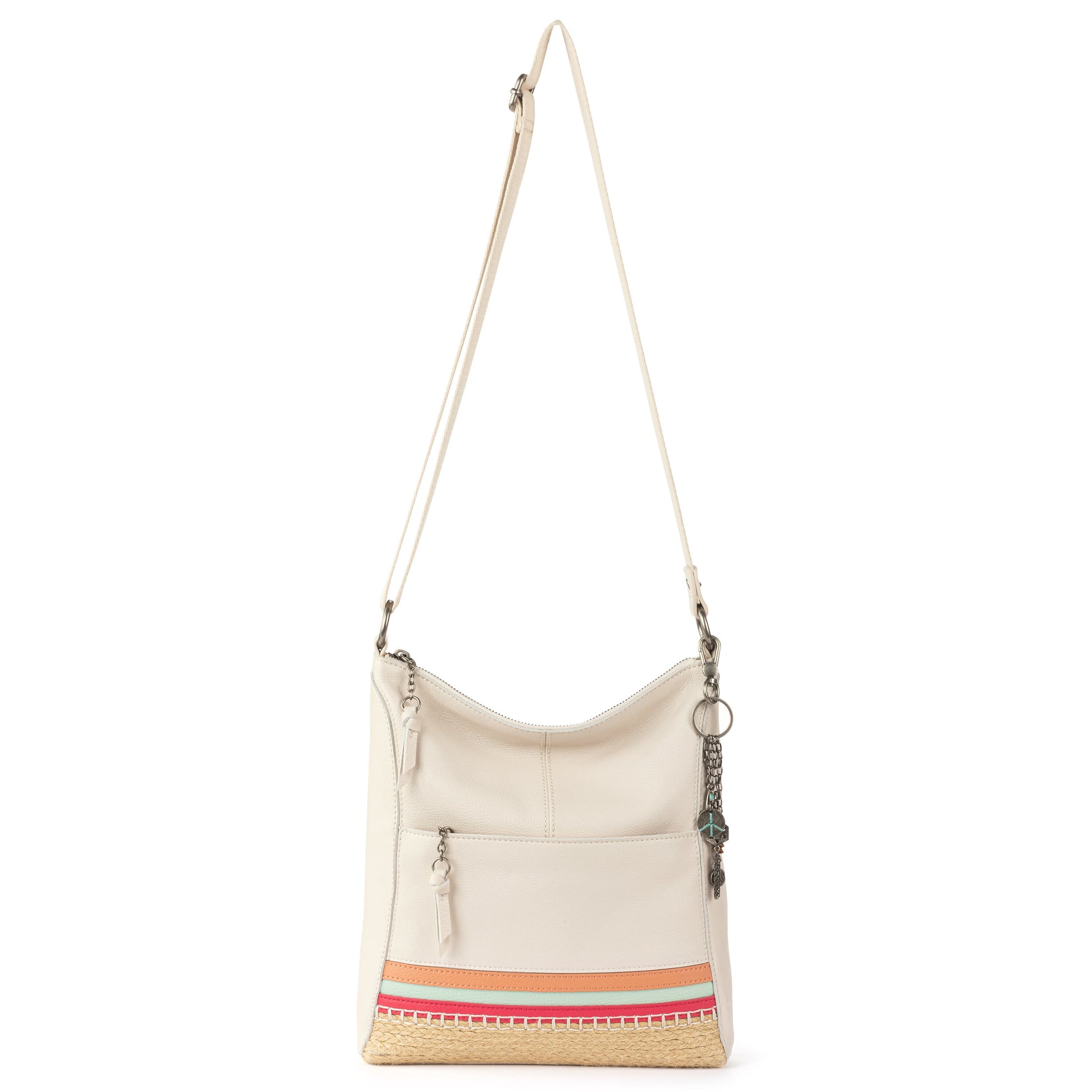The Sak Lucia Crossbody Leather - |Vibrant Block Espadrille|