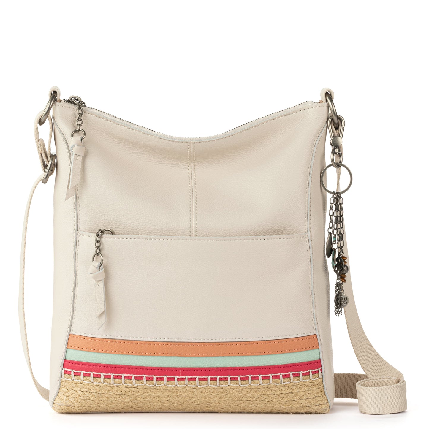 The Sak Lucia Crossbody Leather - |Vibrant Block Espadrille|