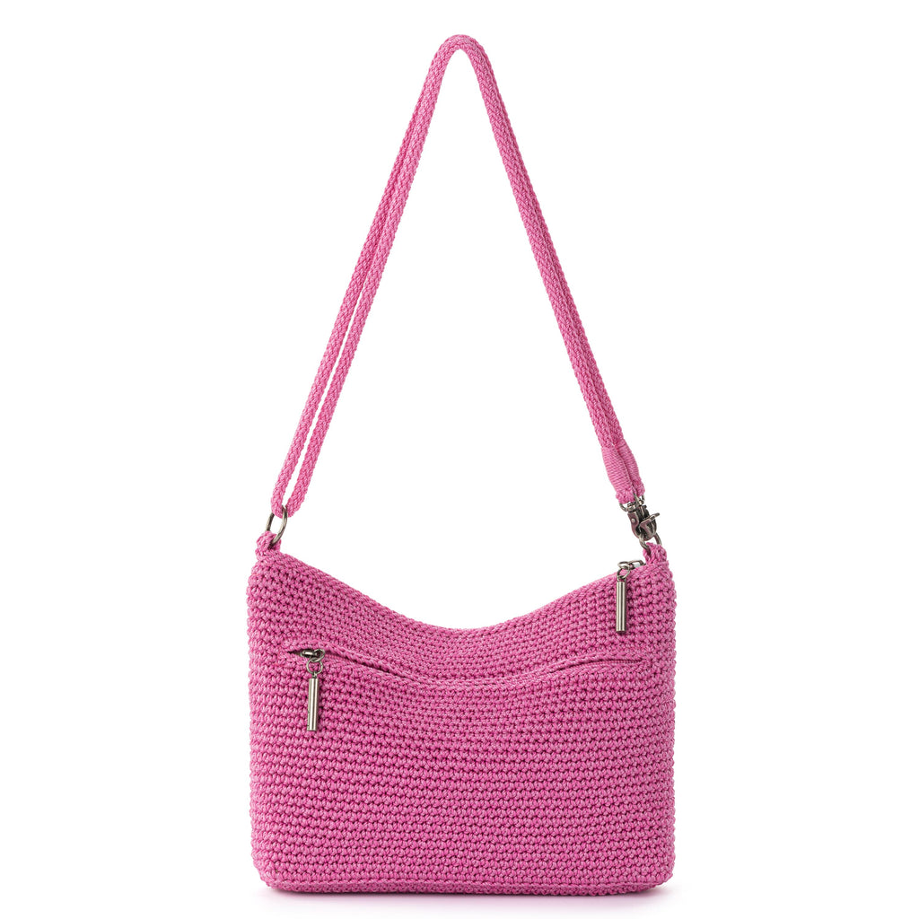 The Sak Lumi Crossbody - Hand Crochet - Pink Cherries