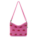 The Sak Lumi Crossbody - Hand Crochet - Pink Cherries