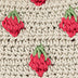 Bolinas Clog - Hand Crochet - Natural Strawberries