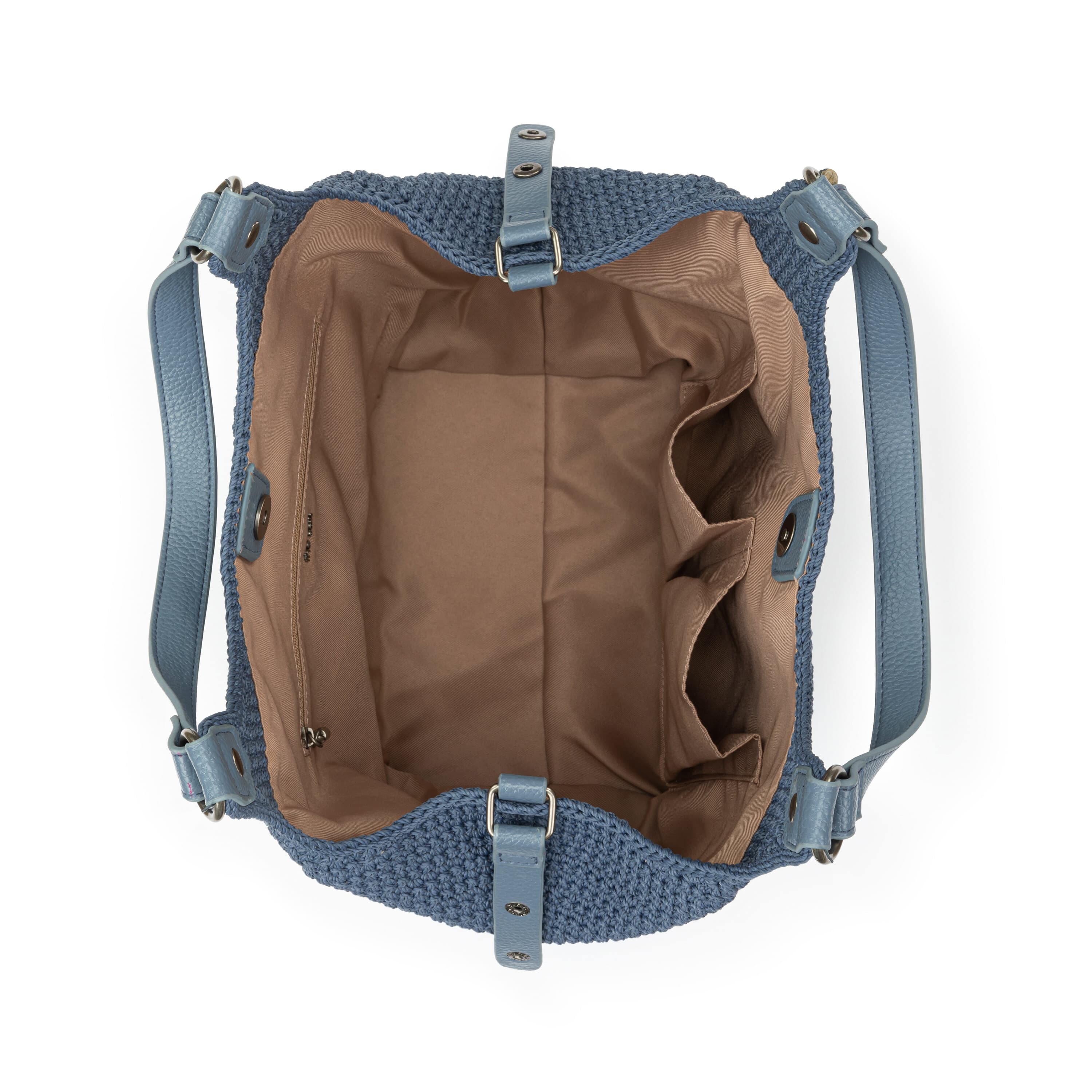 The Sak Roma Shopper - Hand Crochet - Maritime