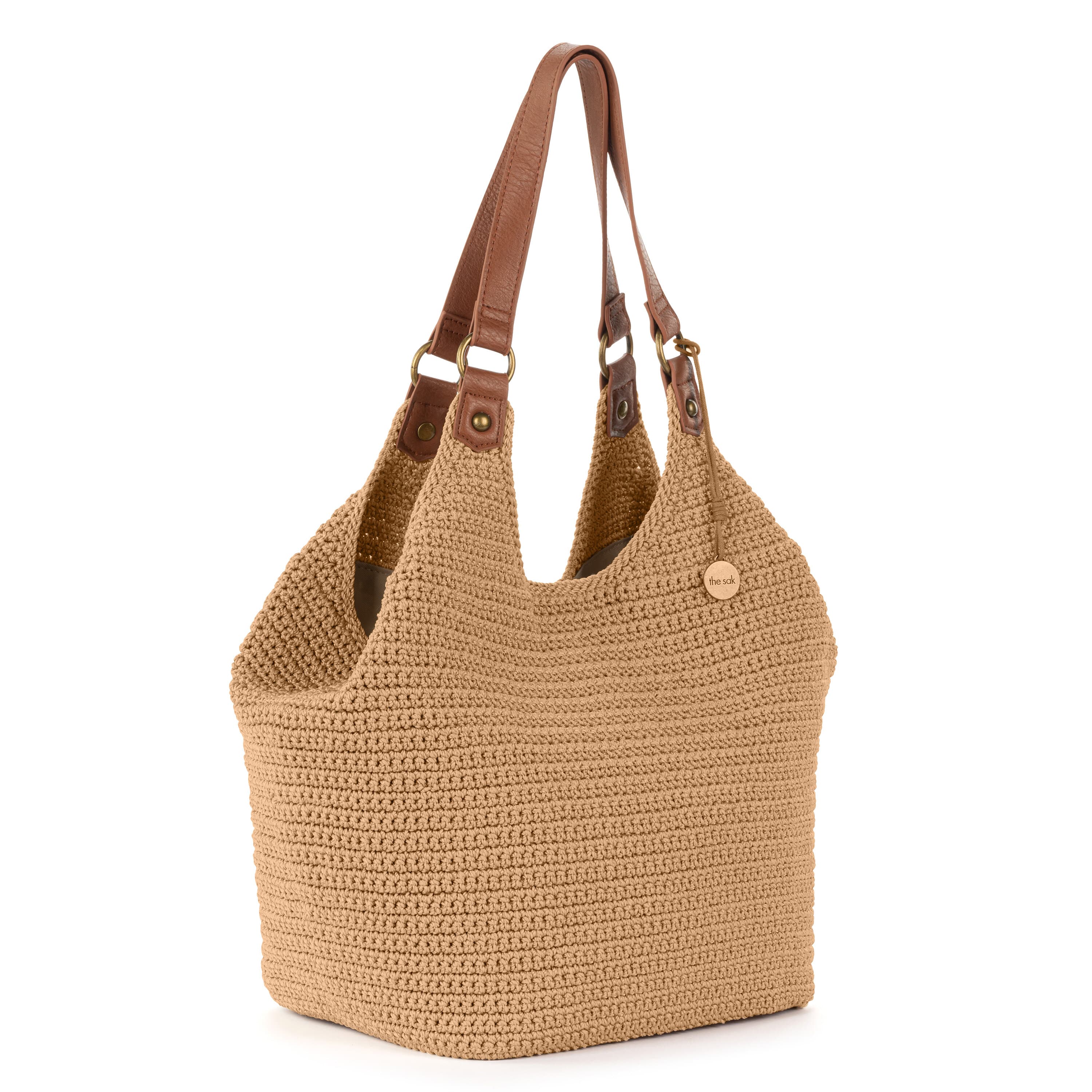 The Sak Roma Shopper - Hand Crochet - Bamboo