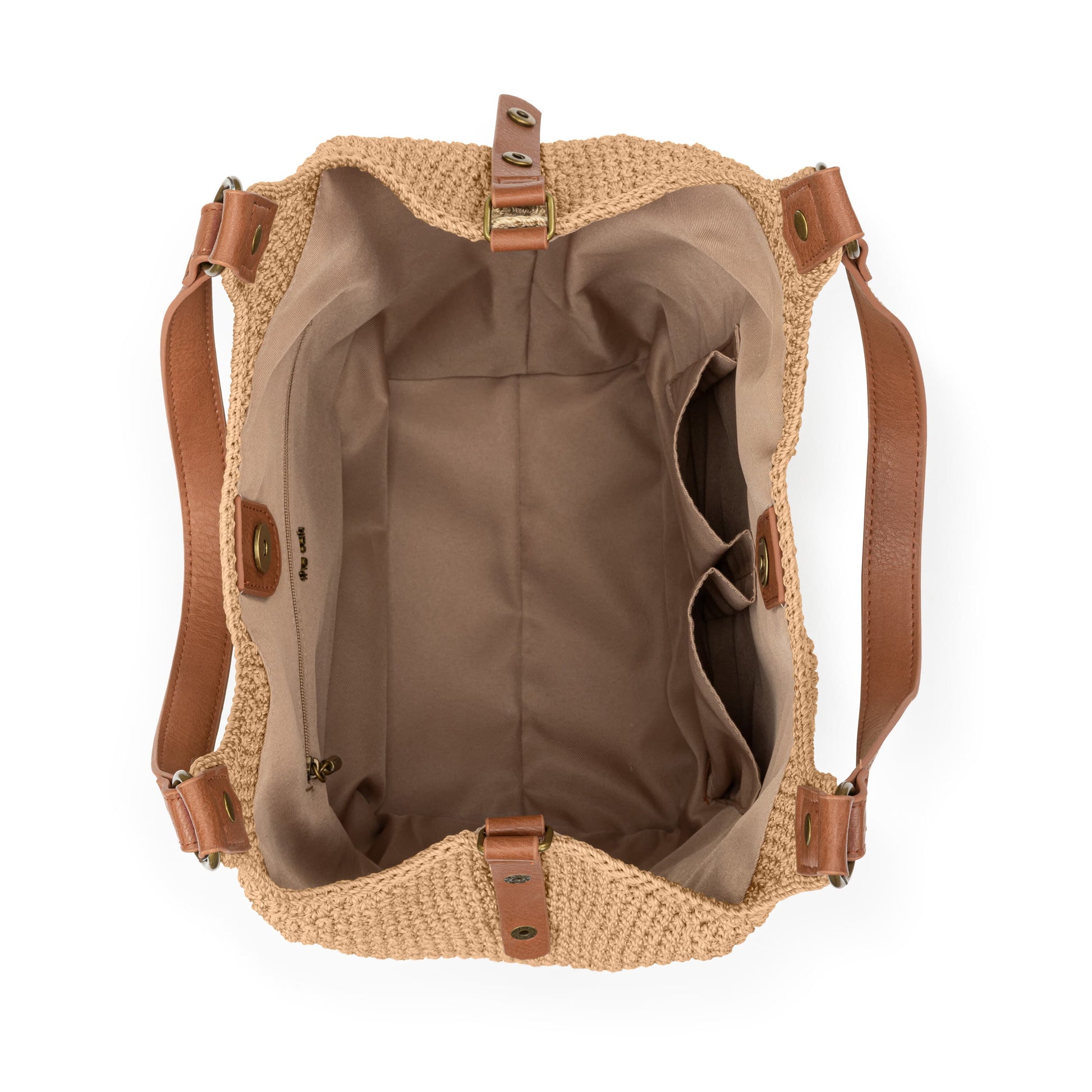 The Sak Roma Shopper Crochet - |Bamboo|