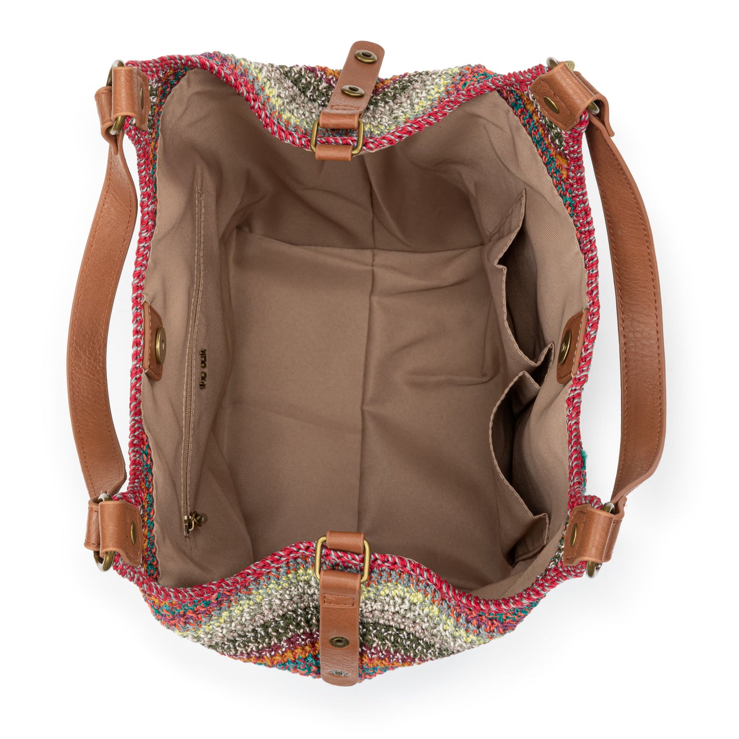 The Sak Roma Shopper Crochet - |Sunset Stripe|