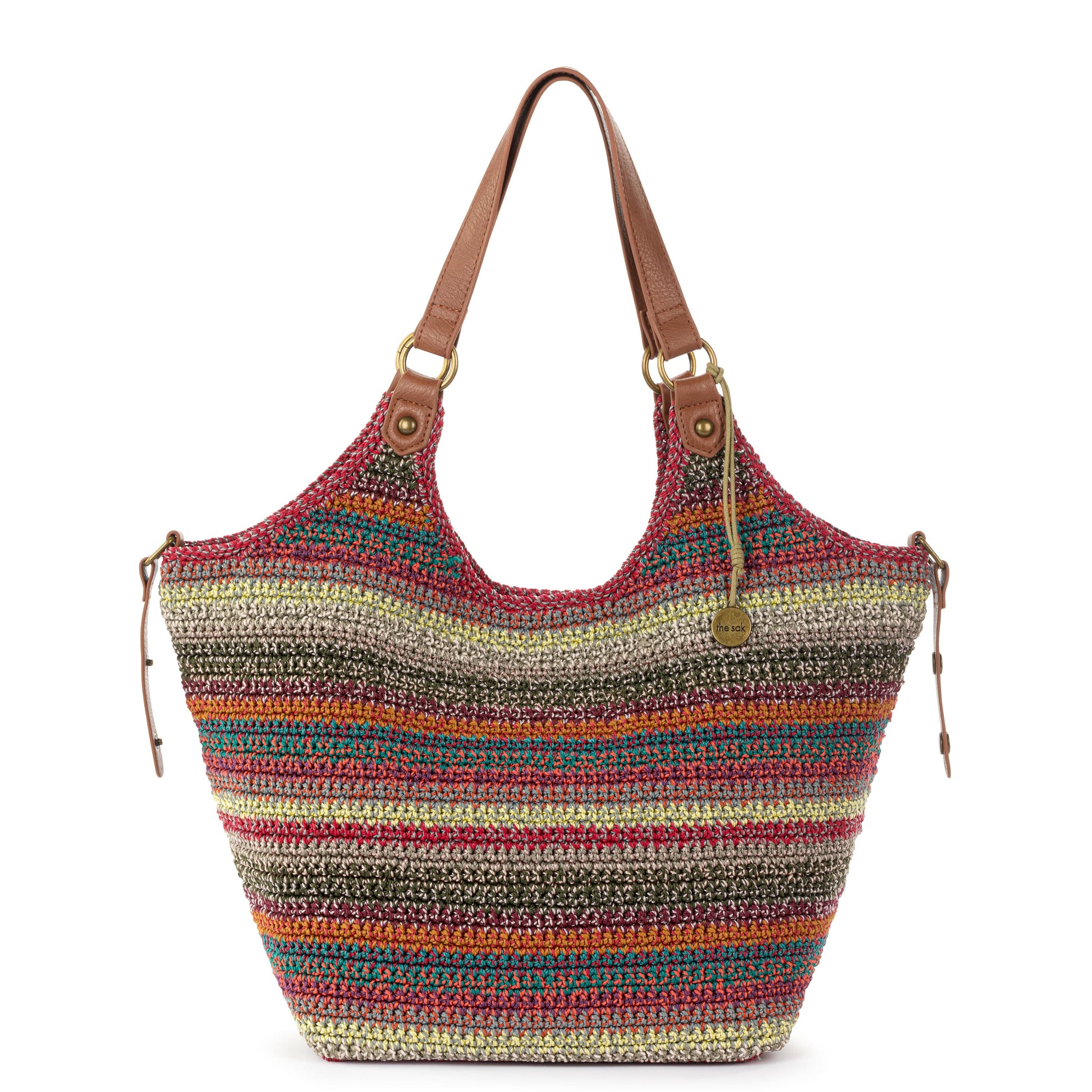 The Sak Roma Shopper Crochet - |Sunset Stripe|