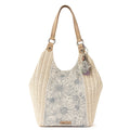 Sakroots Roma Shopper - Straw - Lake Flower Garden