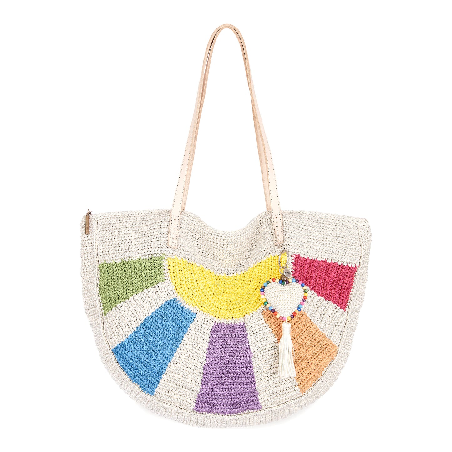 The Sak Faye Large Tote Crochet - |Multi Sunbeam|