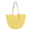 The Sak Faye Large Tote - Hand Crochet - Chartreuse Sunbeam