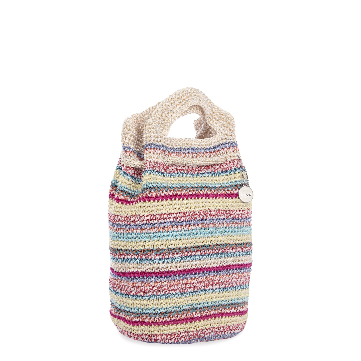 The Sak Dylan Small Backpack Crochet - |Eden Stripe|