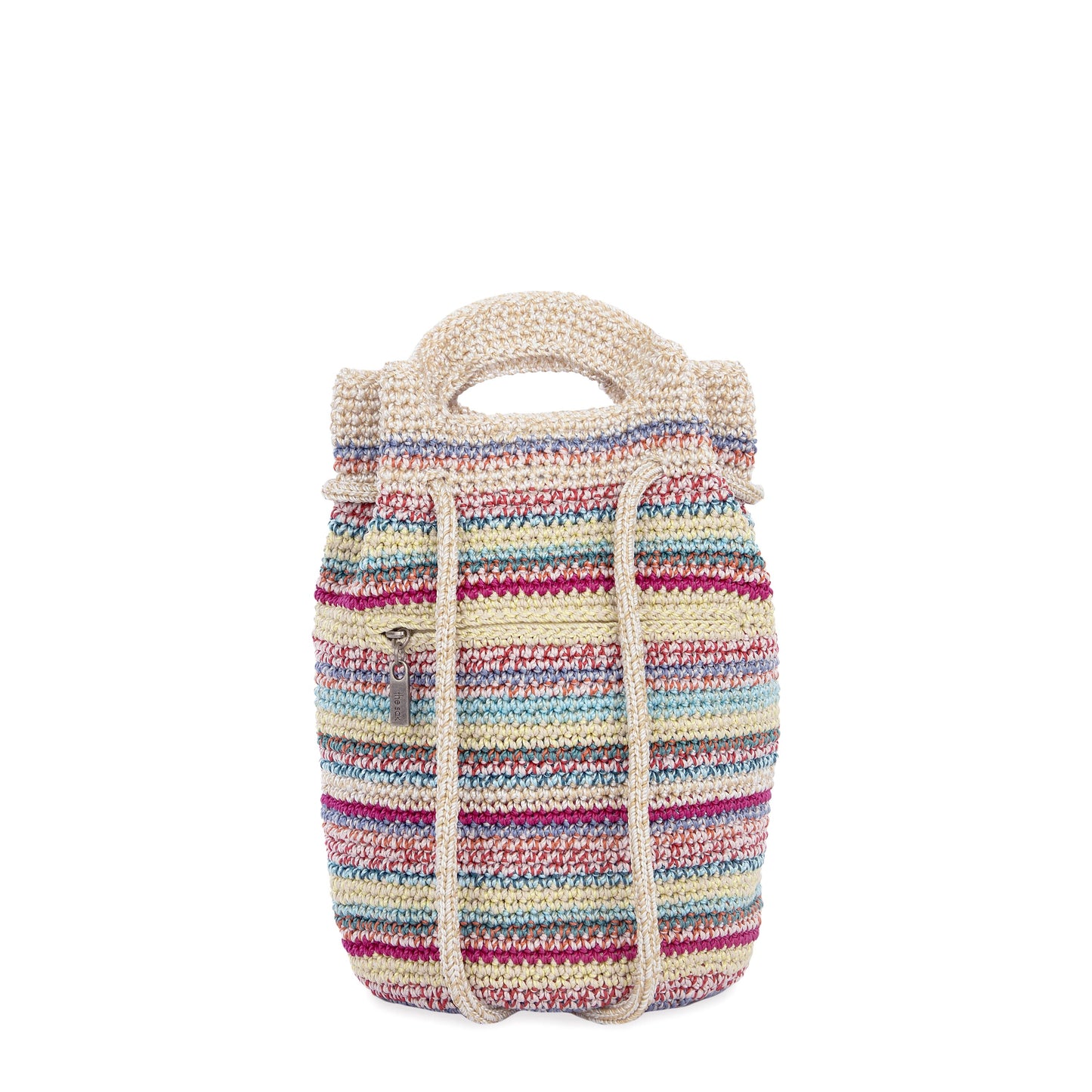 The Sak Dylan Small Backpack Crochet - |Eden Stripe|