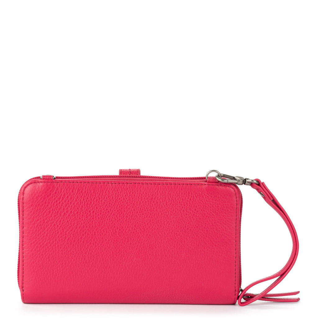 The Sak Iris Smartphone Wallet - Leather - Magenta