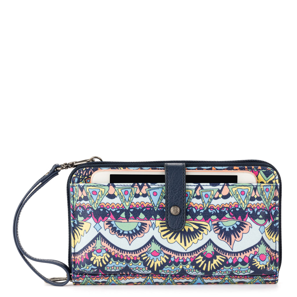 Sakroots Smartphone Wallet - Canvas - Navy One World