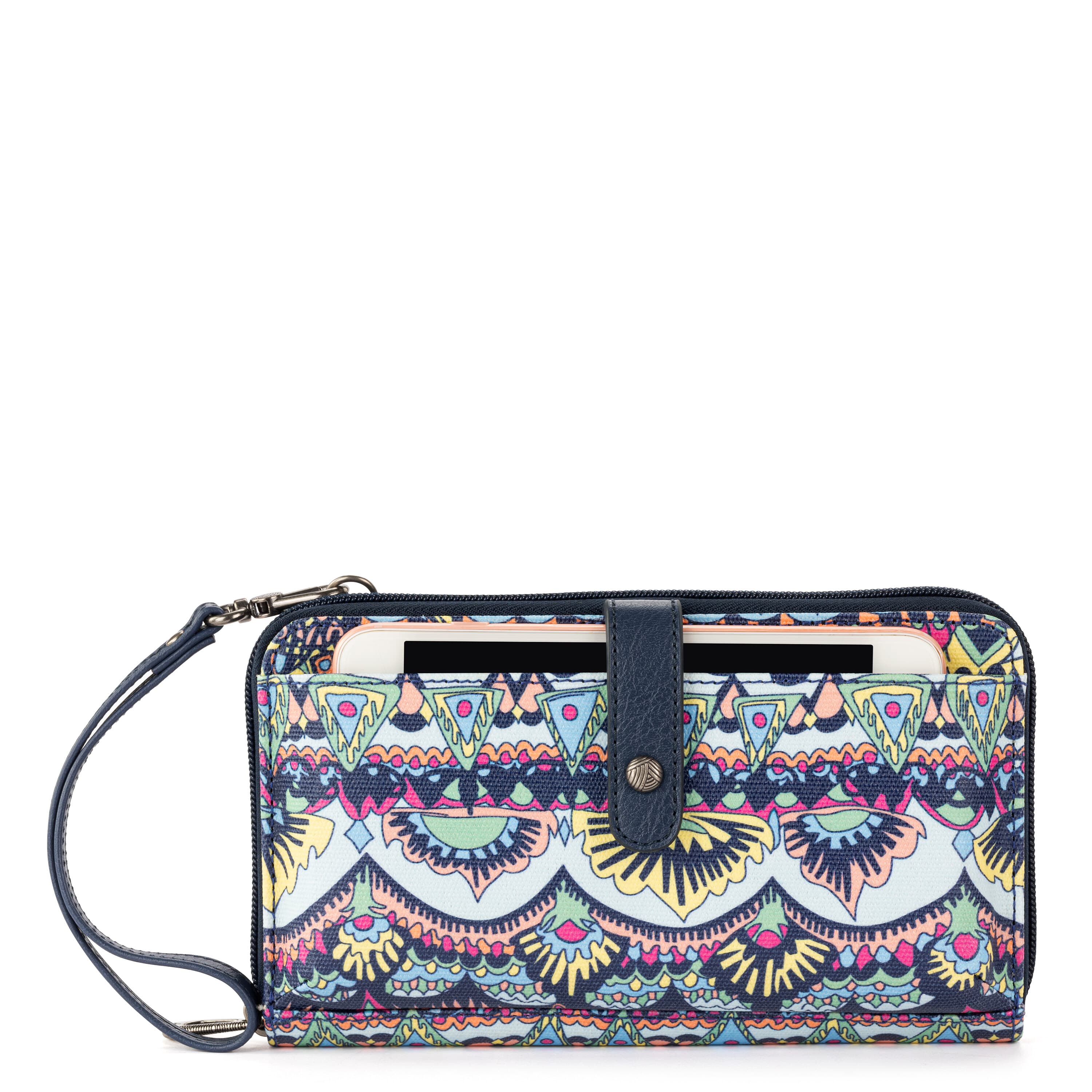 Sakroots Smartphone Wallet - Canvas - Navy One World