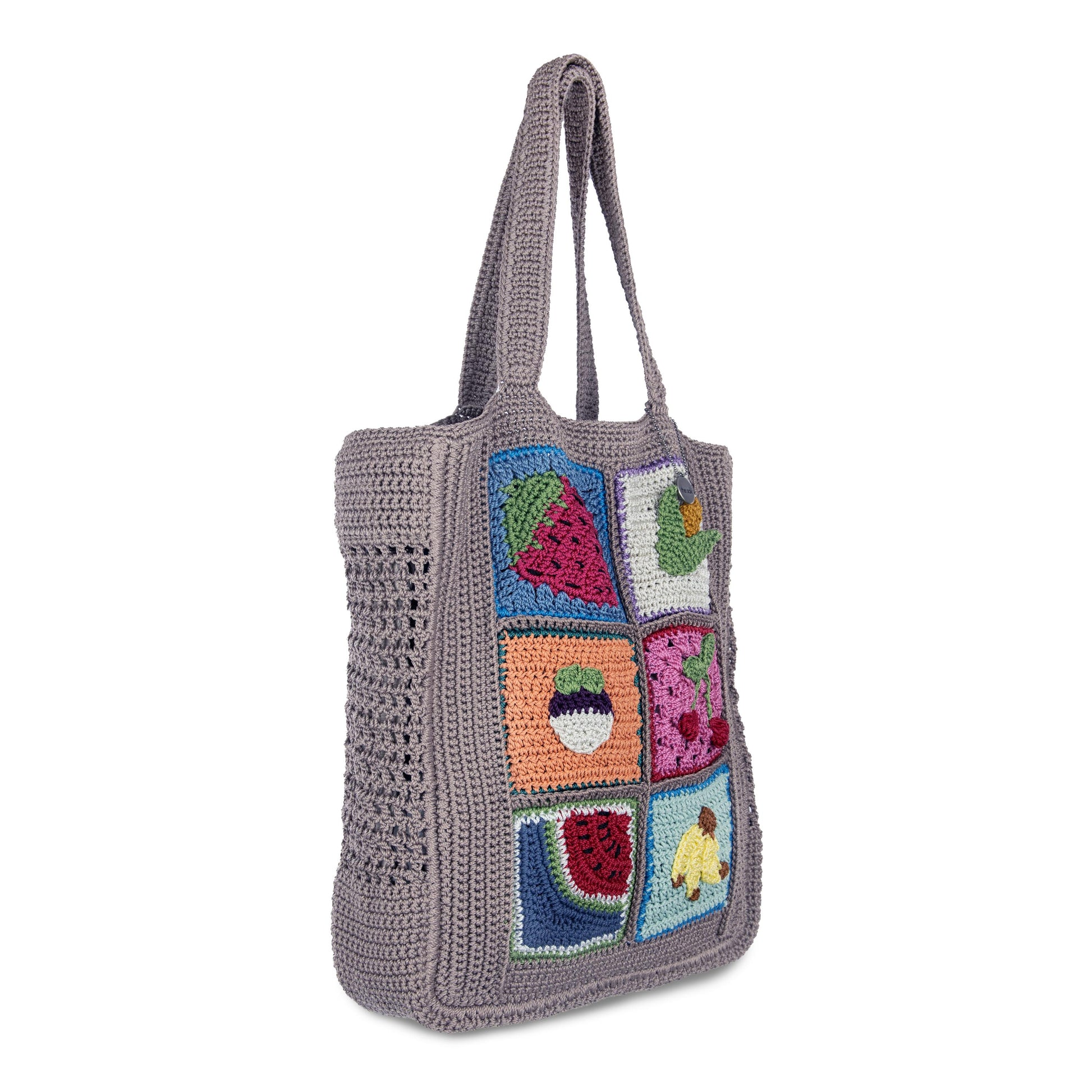 The Sak Lanie Market Tote Crochet - |Fruit and Vegetable Multi|