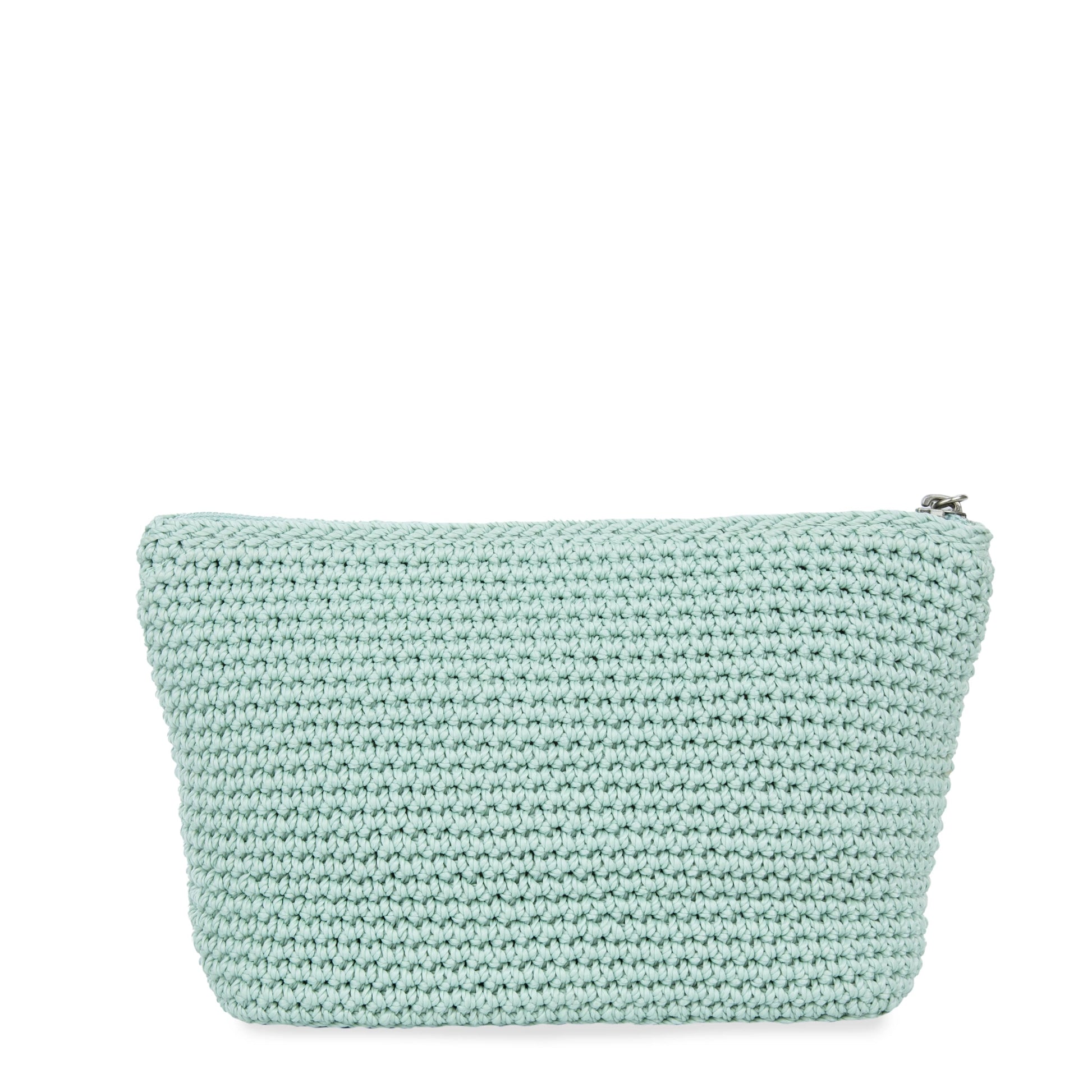 The Sak Essential Medium Pouch Crochet - |Aqua|