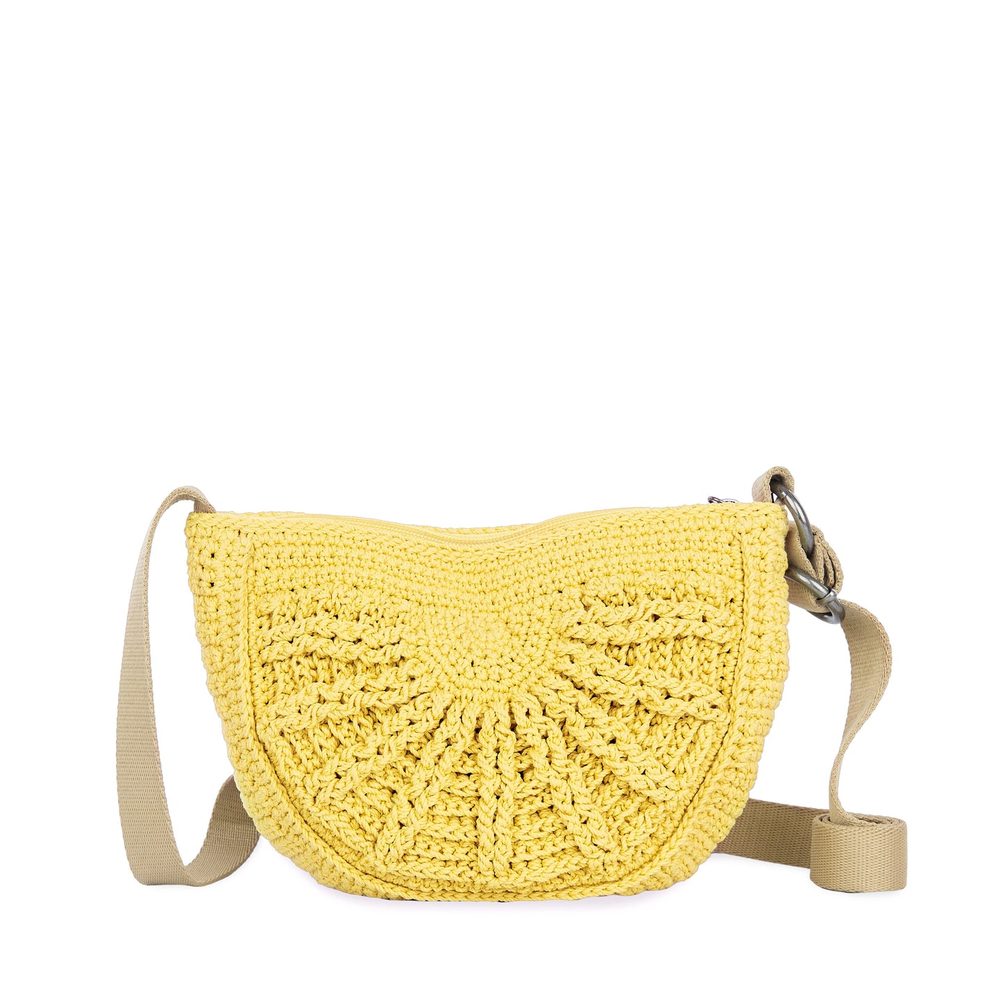 The Sak Ryder Small Crossbody Crochet - |Chartreuse Sunbeam|