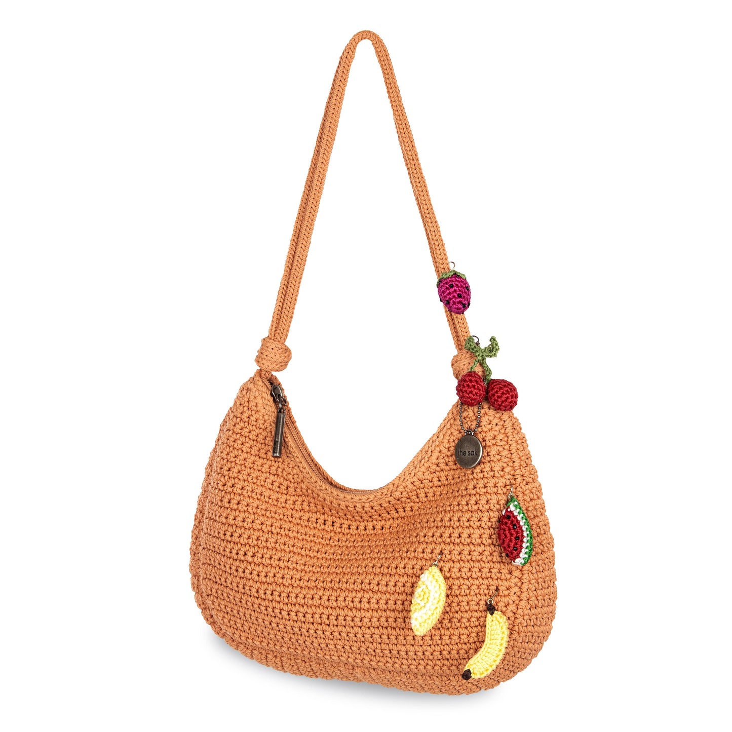 The Sak Josie Mini Shoulder Bag Crochet - |Nectar|