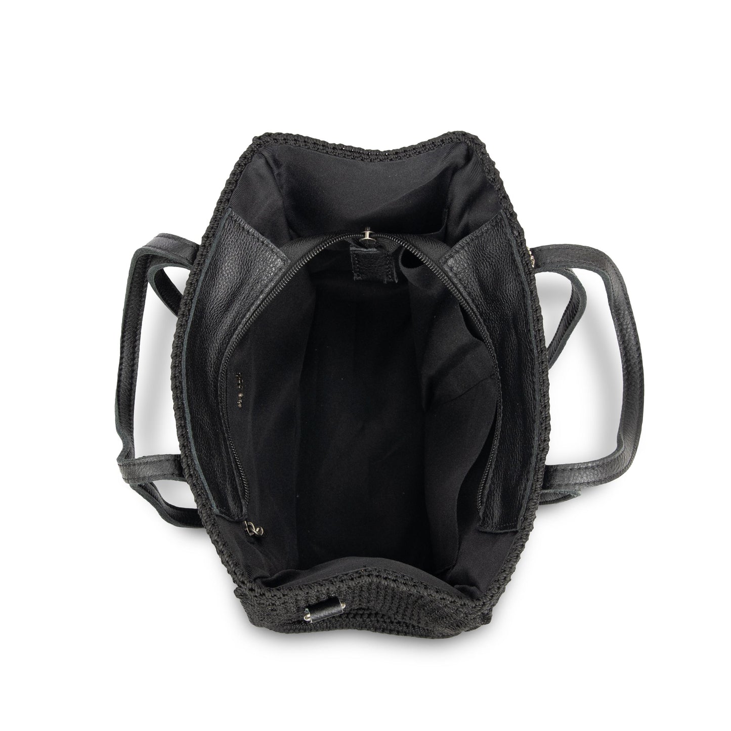 The Sak Sable Boxy Tote Crochet - |Black|