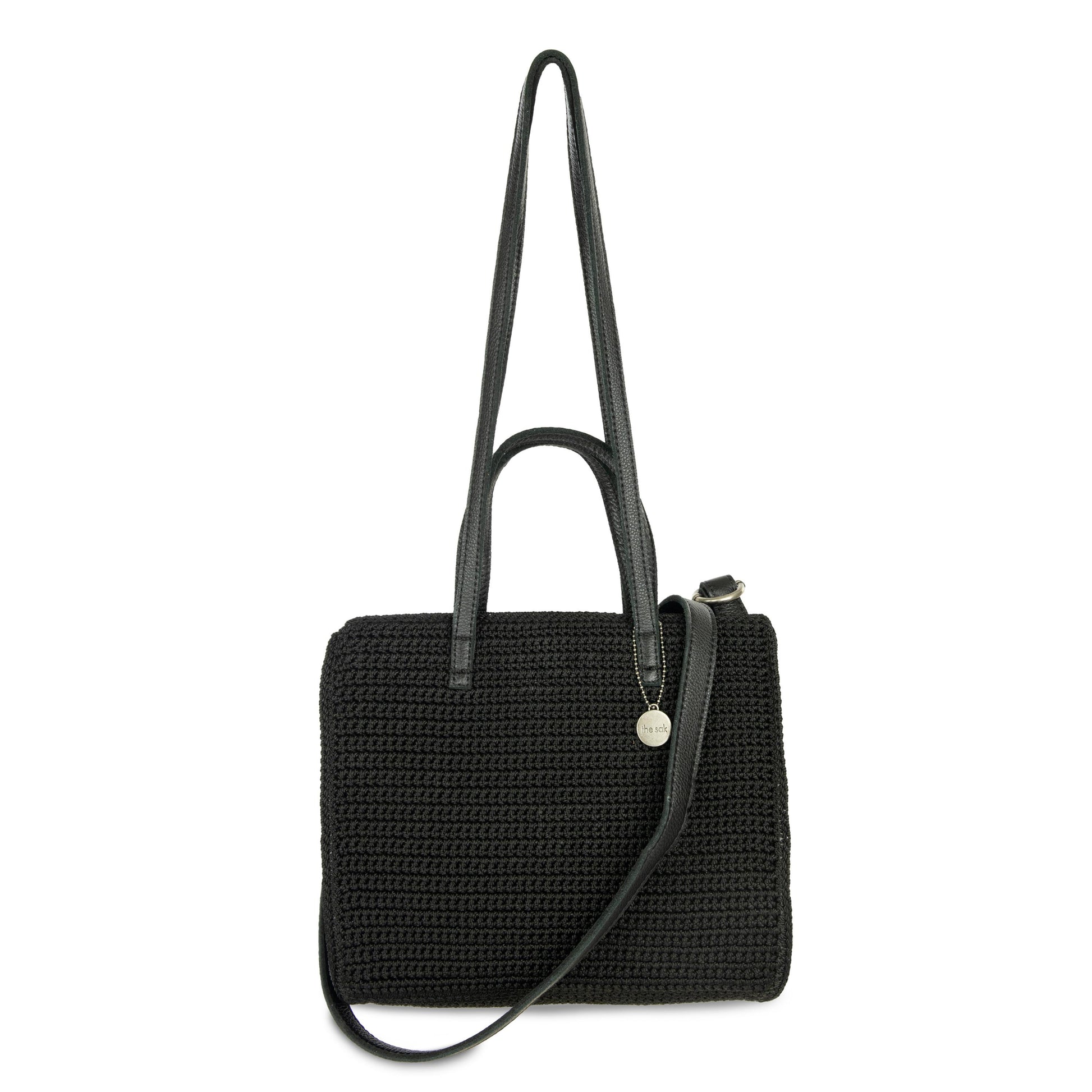The Sak Sable Boxy Tote Crochet - |Black|