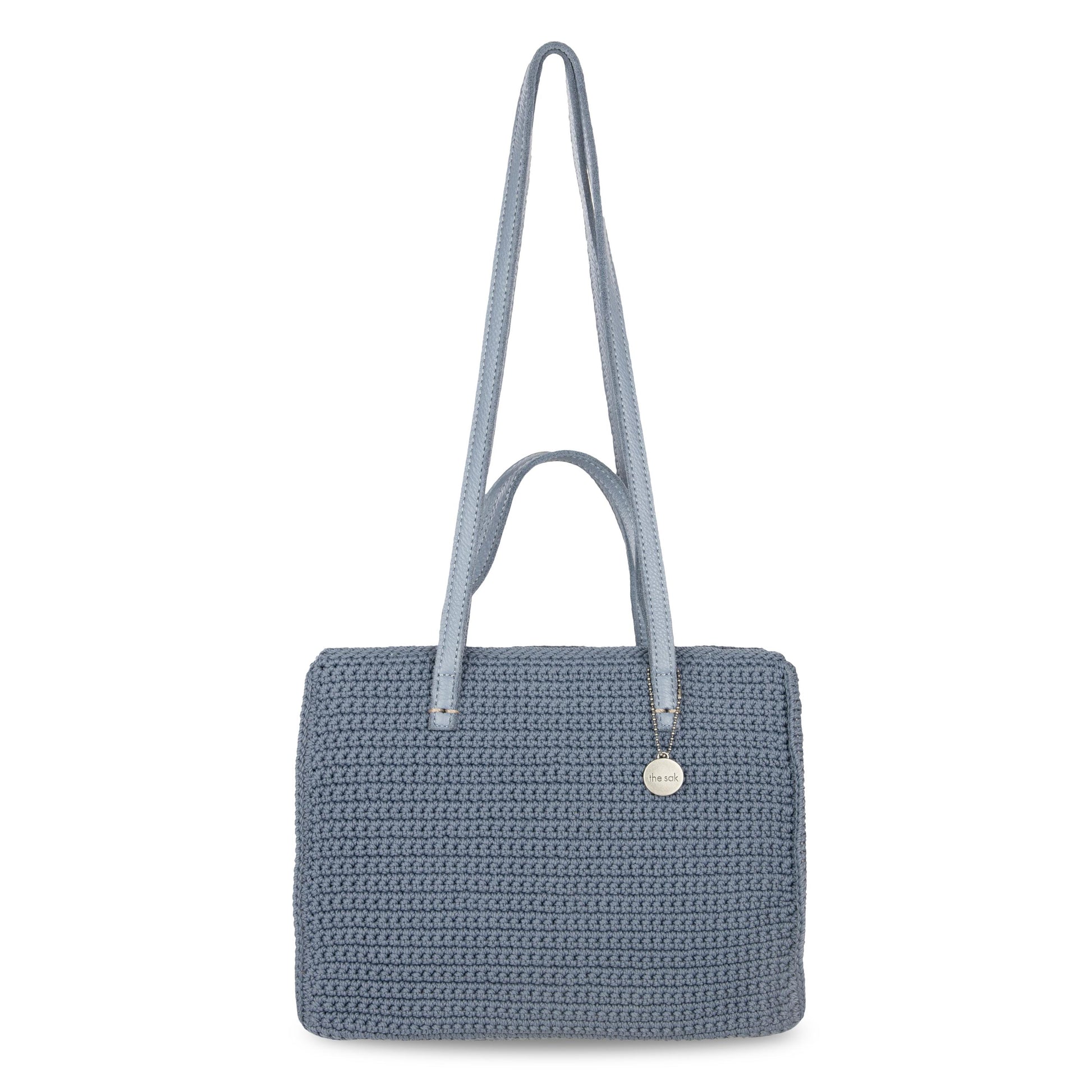 The Sak Sable Boxy Tote Crochet - |Maritime|