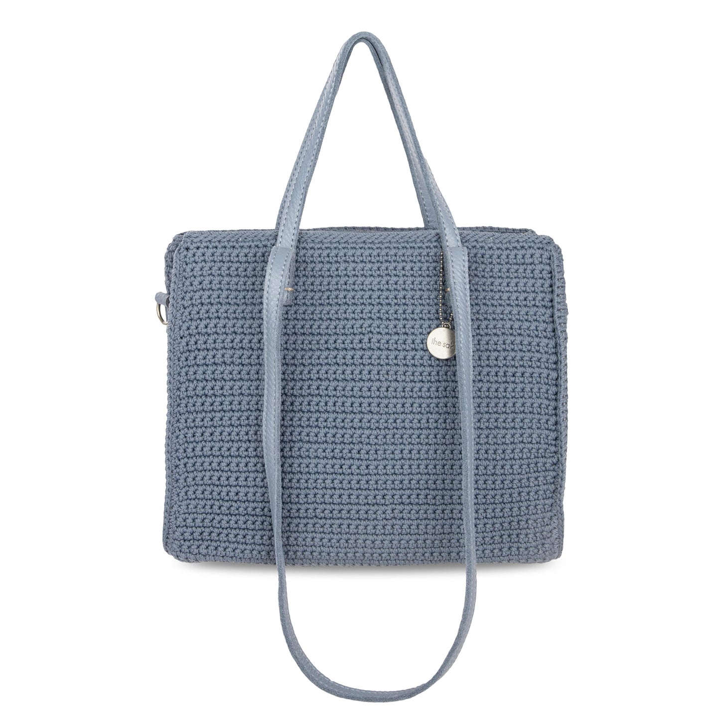 The Sak Sable Boxy Tote Crochet - |Maritime|