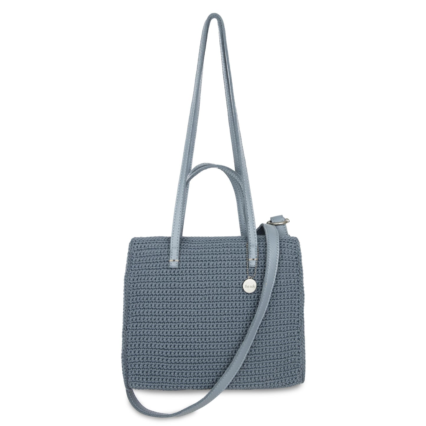 The Sak Sable Boxy Tote Crochet - |Maritime|