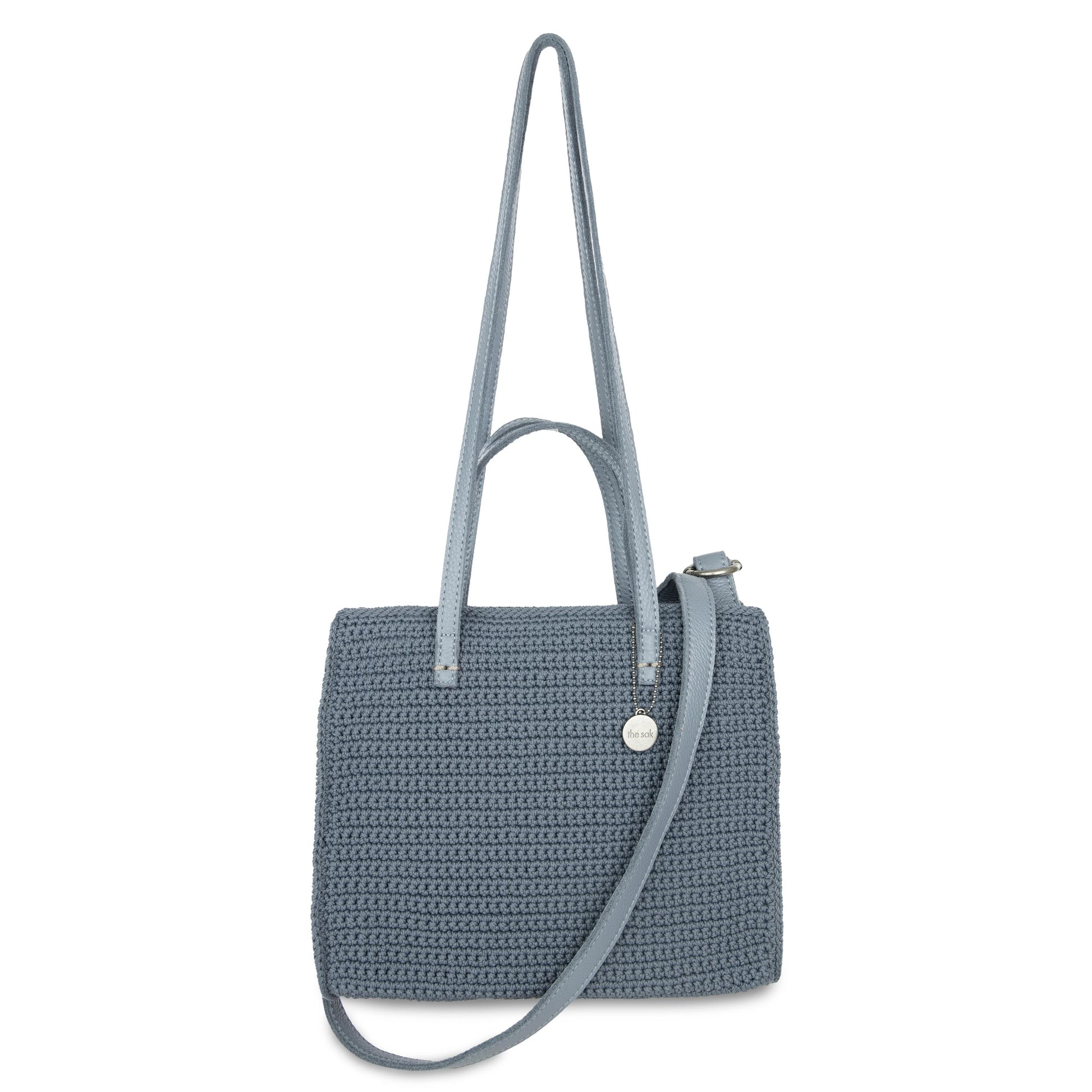 The Sak Sable Boxy Tote Crochet - |Maritime|