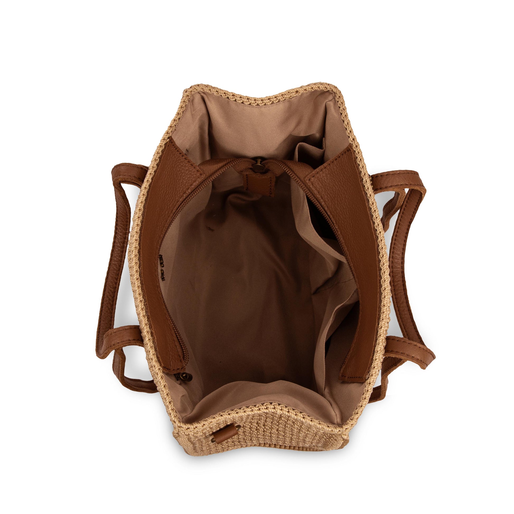 The Sak Sable Boxy Tote Crochet - |Bamboo|