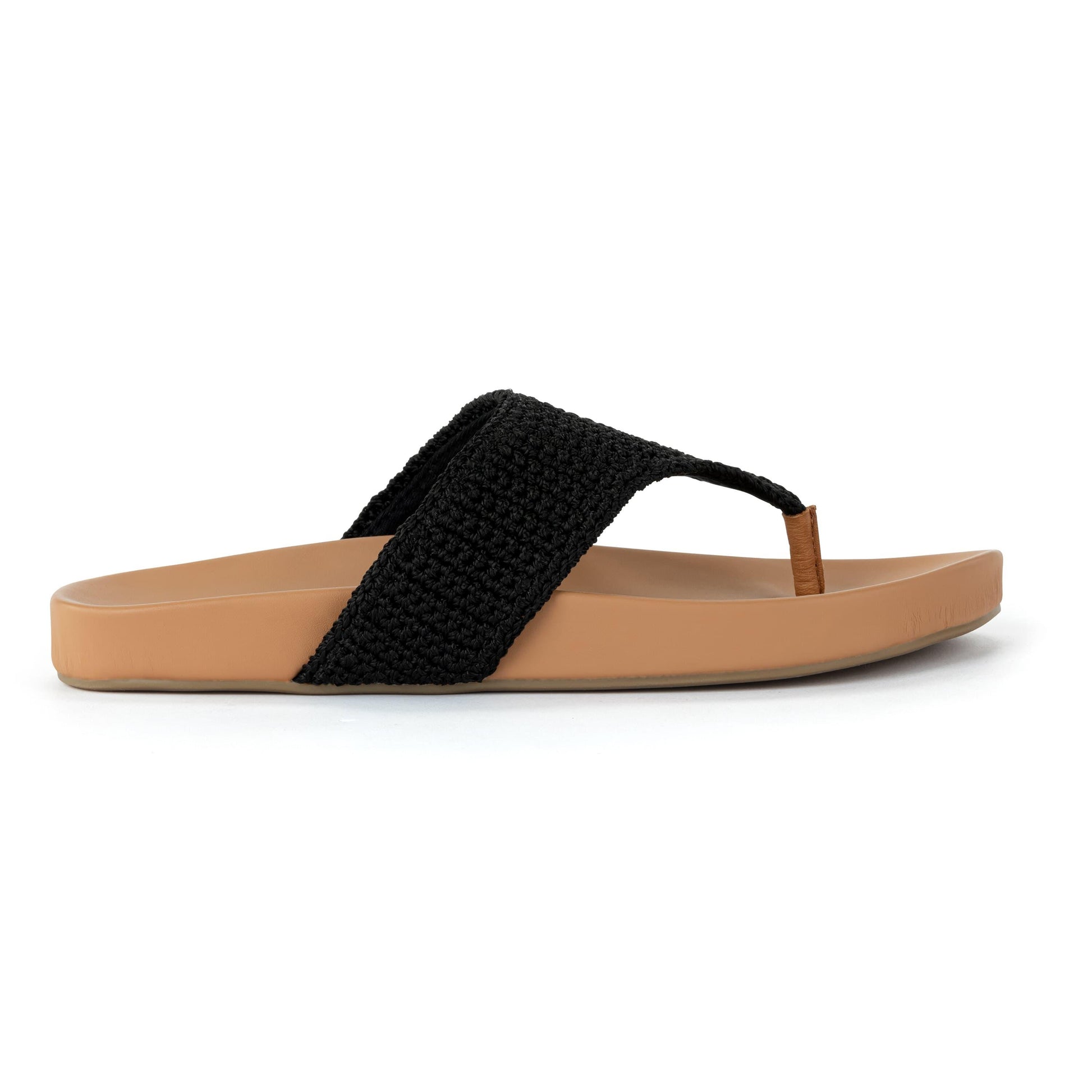 The Sak Everly Sandal Crochet - |Black|