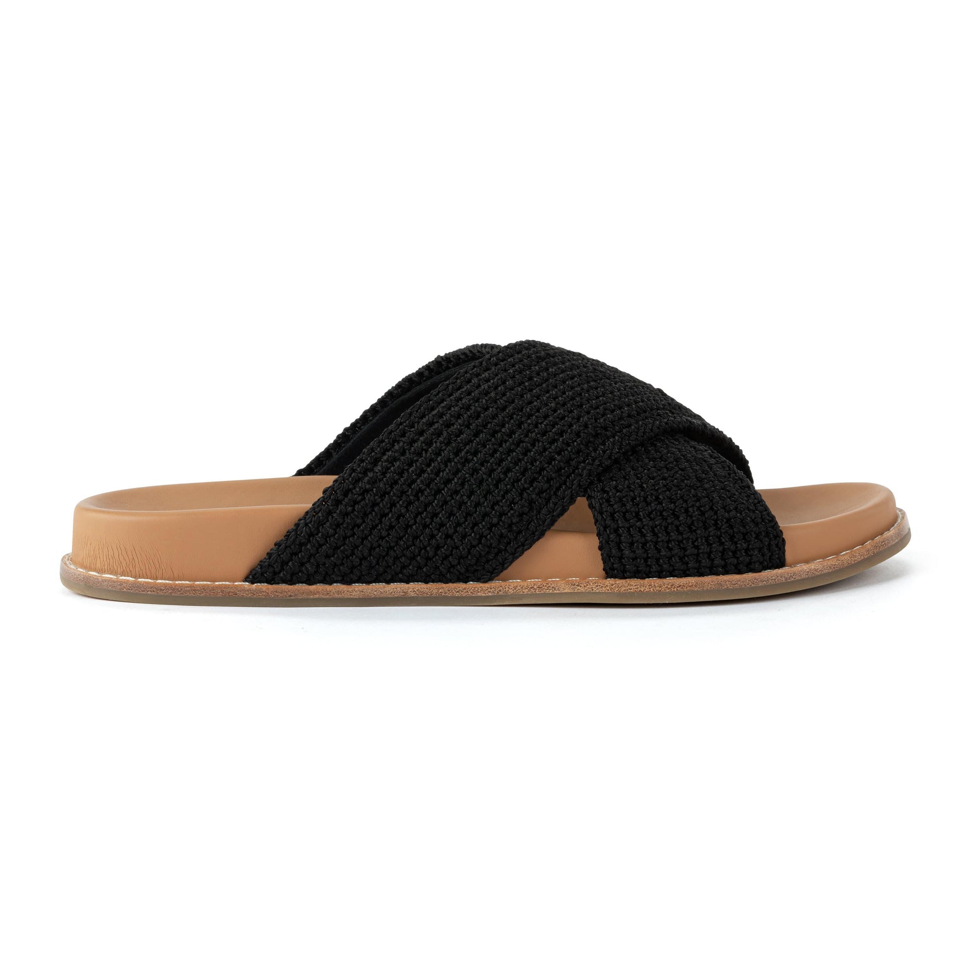 The Sak Penelope Sandal Crochet - |Black|
