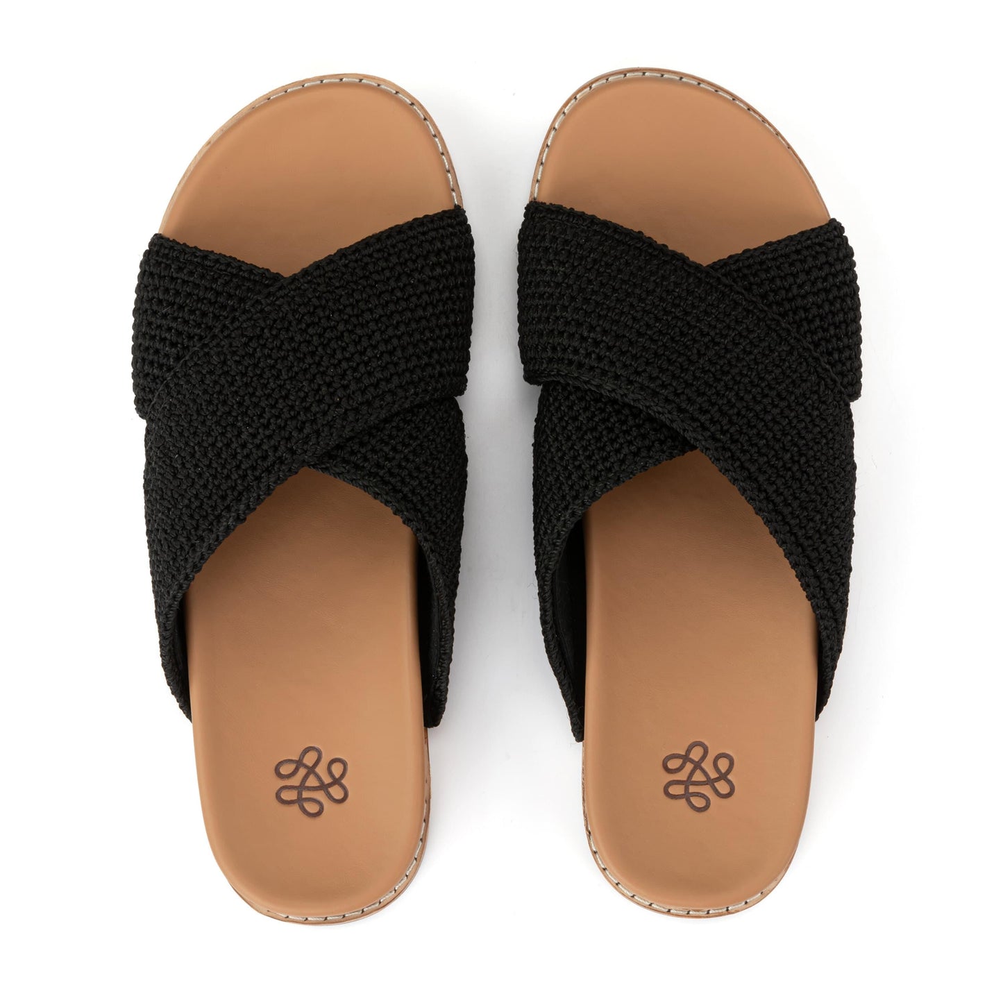 The Sak Penelope Sandal Crochet - |Black|