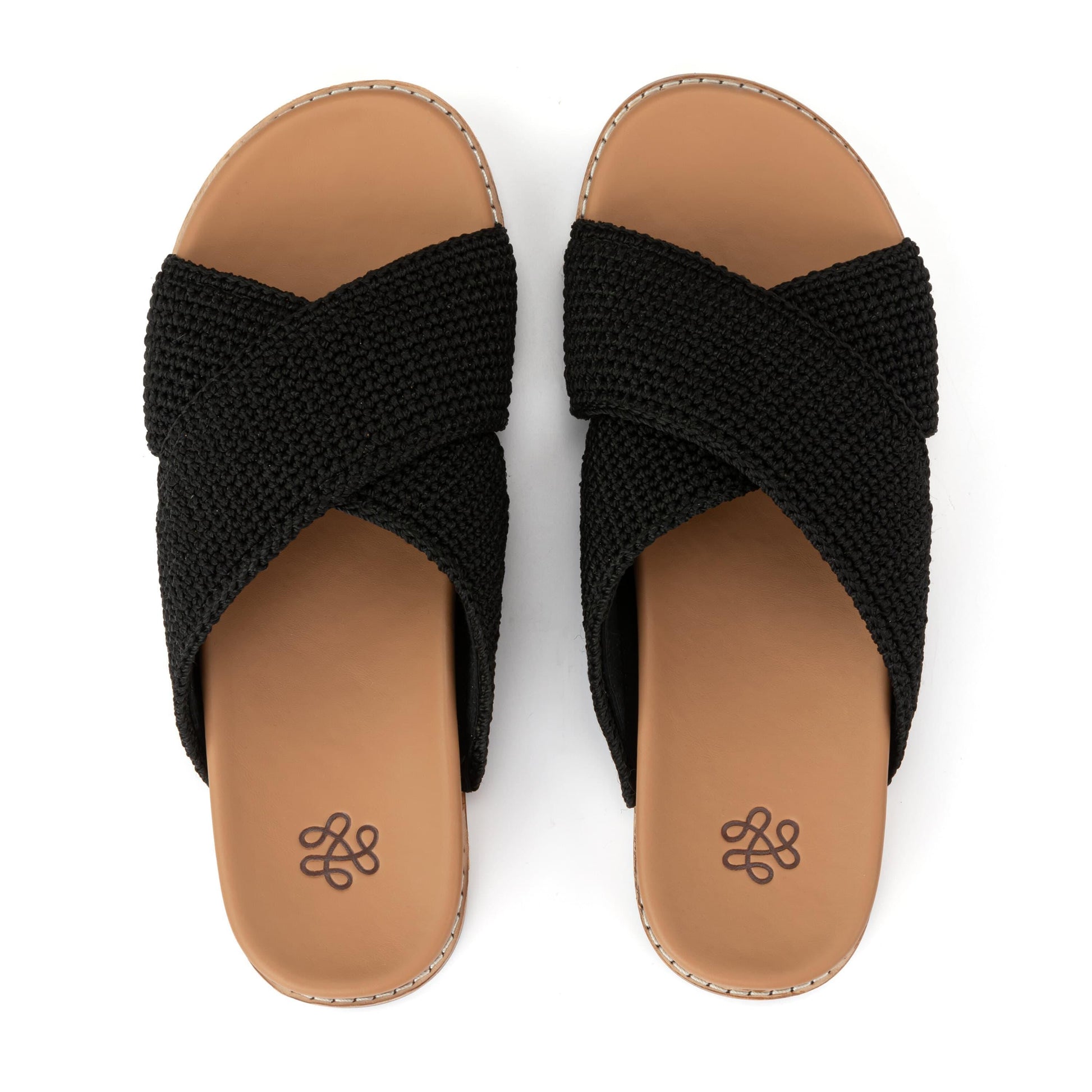 The Sak Penelope Sandal Crochet - |Black|