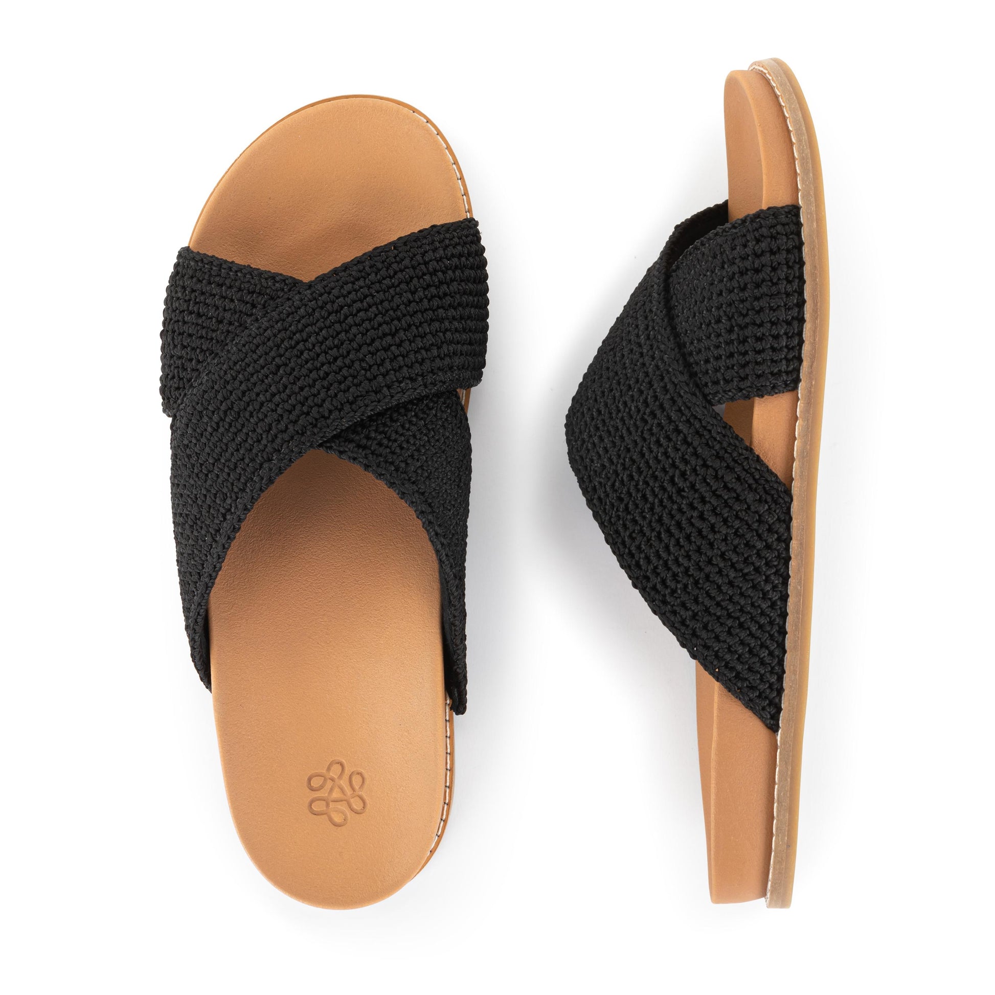 The Sak Penelope Sandal Crochet - Black
