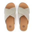 The Sak Penelope Sandal - Hand Crochet - Natural