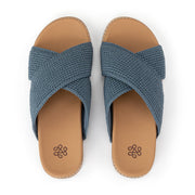 Penelope Sandal - Hand Crochet - Maritime