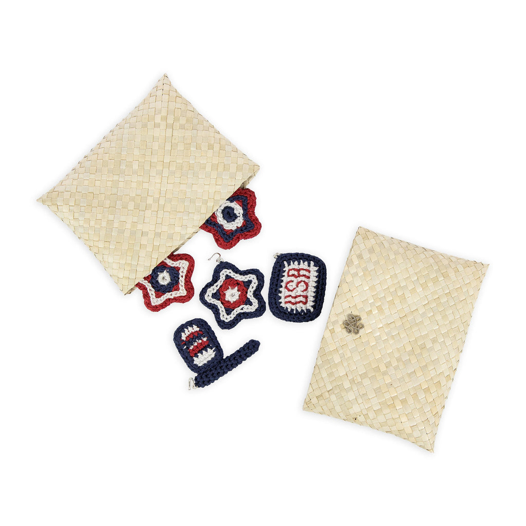 The Sak Yarnicharmz 5 Pack - Hand Crochet - Americana