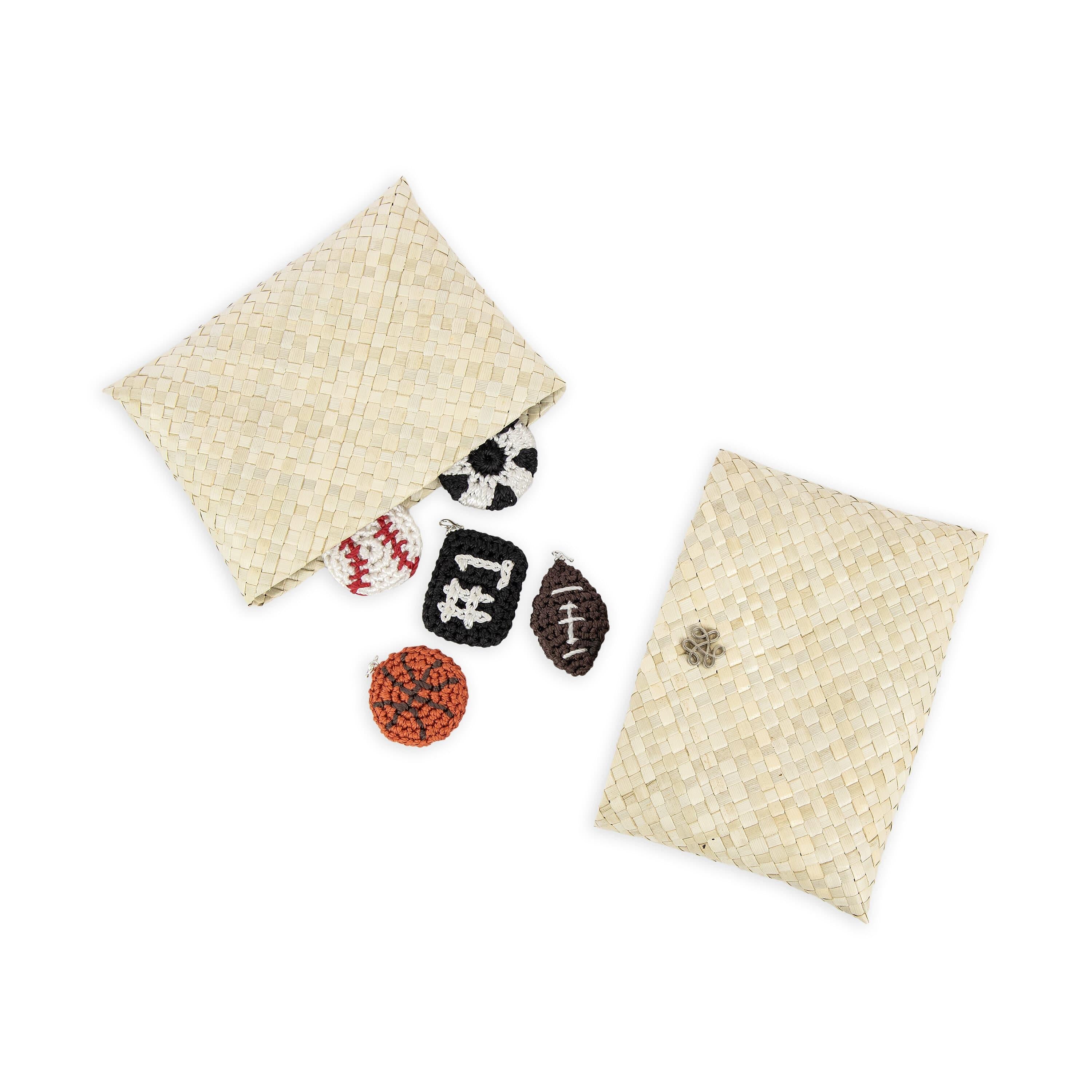 The Sak Yarnicharmz 5 Pack - Hand Crochet - Sports