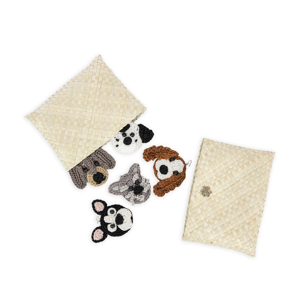 The Sak Yarnicharmz 5 Pack - Hand Crochet - Dogs