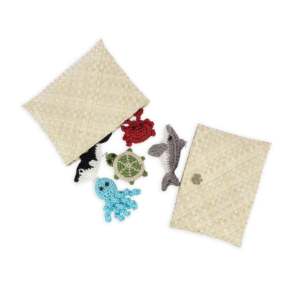 The Sak Yarnicharmz 5 Pack - Hand Crochet - Under The Sea