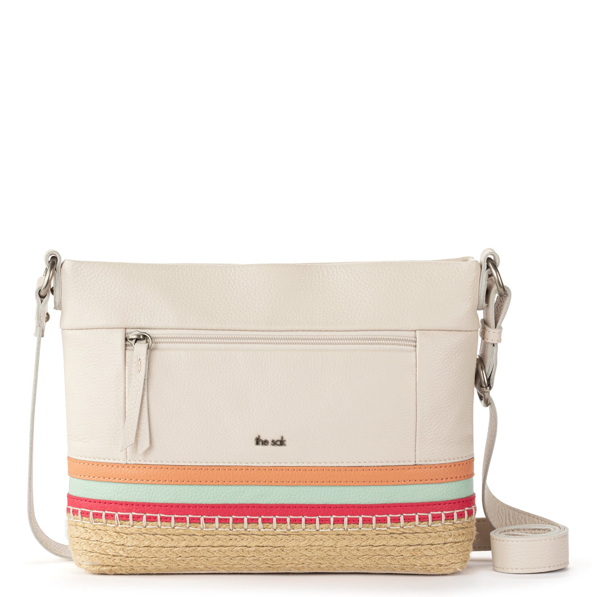 The Sak Melrose Crossbody Leather - |Vibrant Block Espadrille|