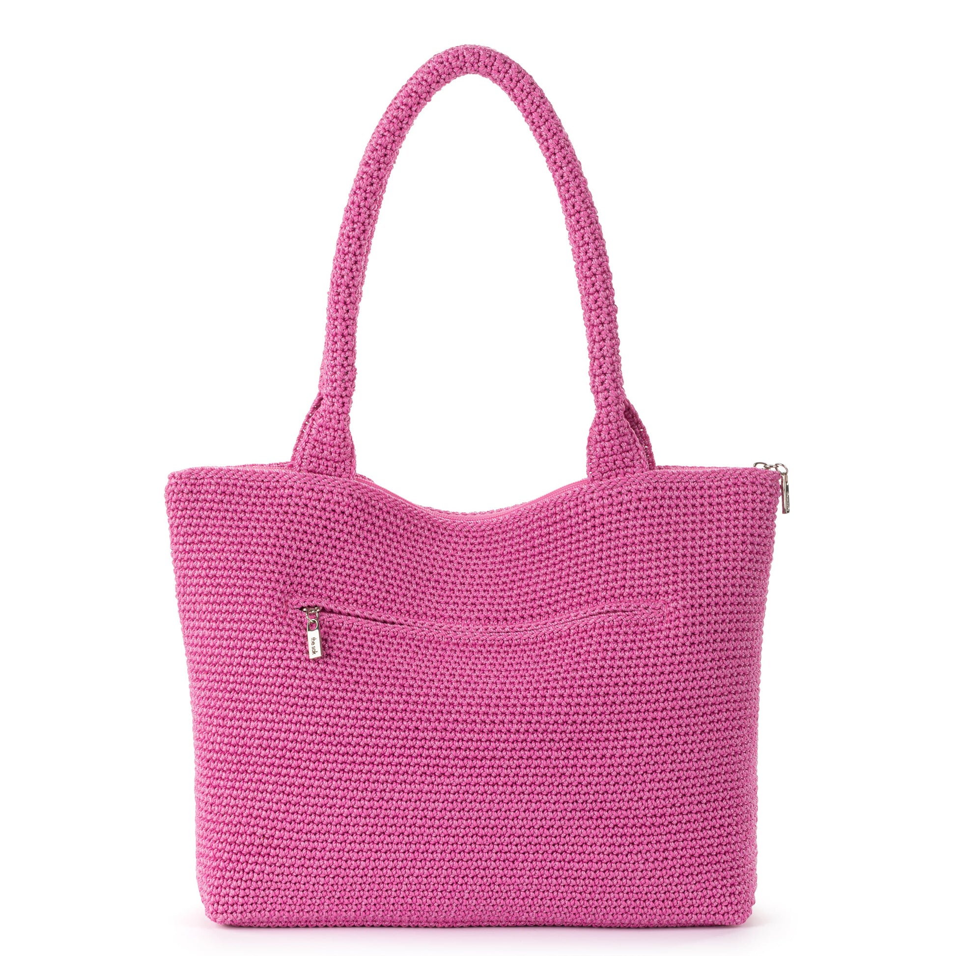 The Sak Crafted Classics Carryall Crochet - |Pink Cherries|