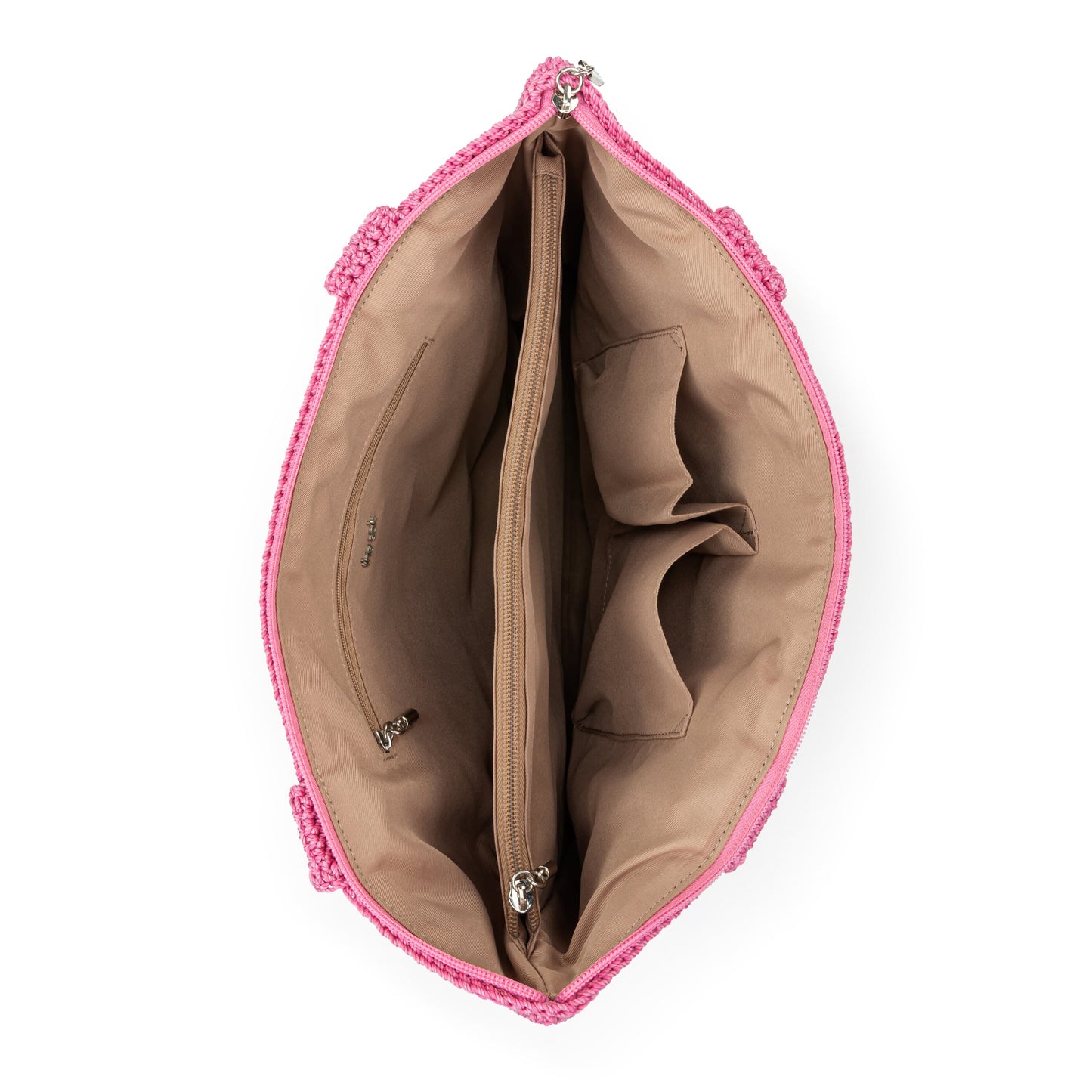 The Sak Crafted Classics Carryall Crochet - |Pink Cherries|